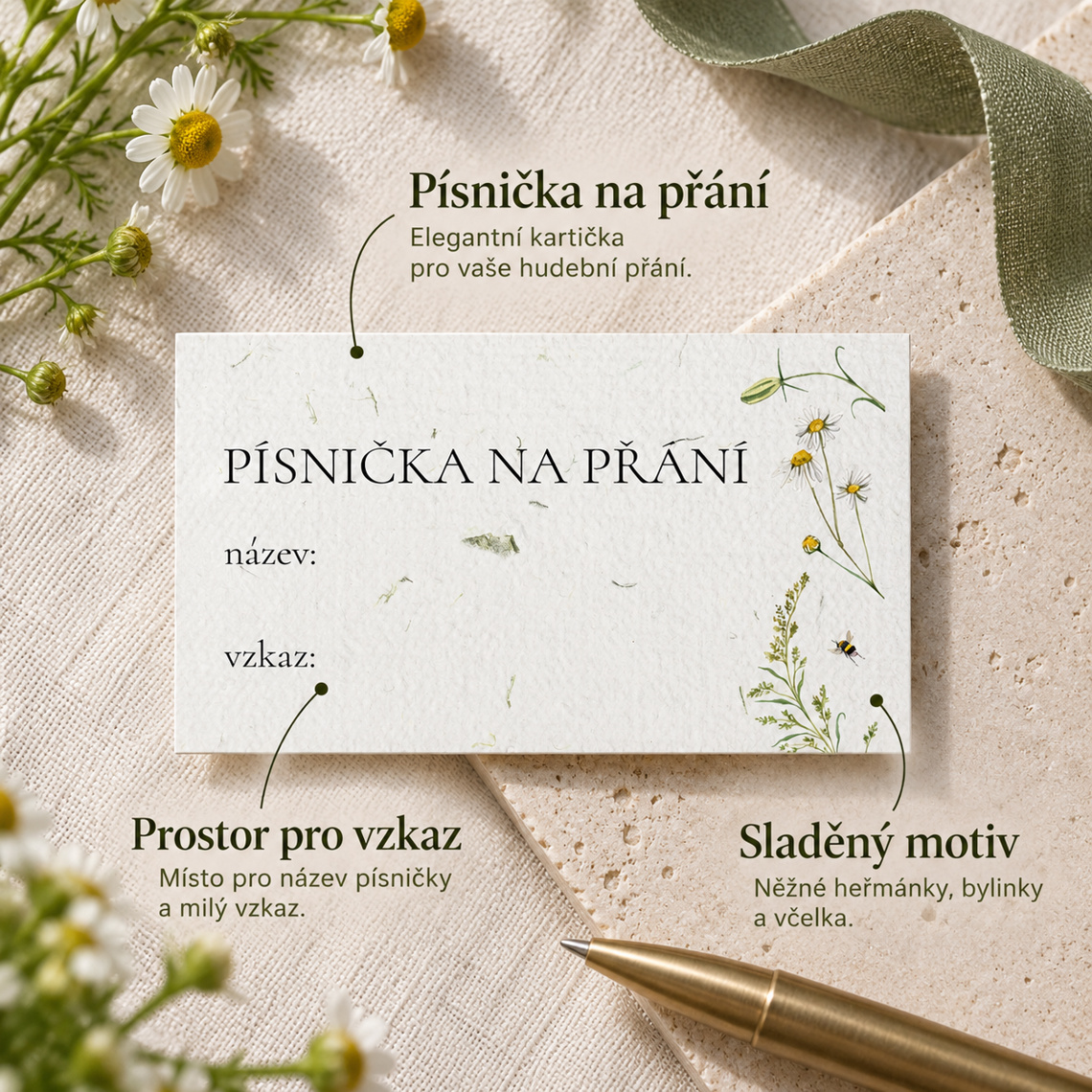 Kartička pro DJ 352 – Detail