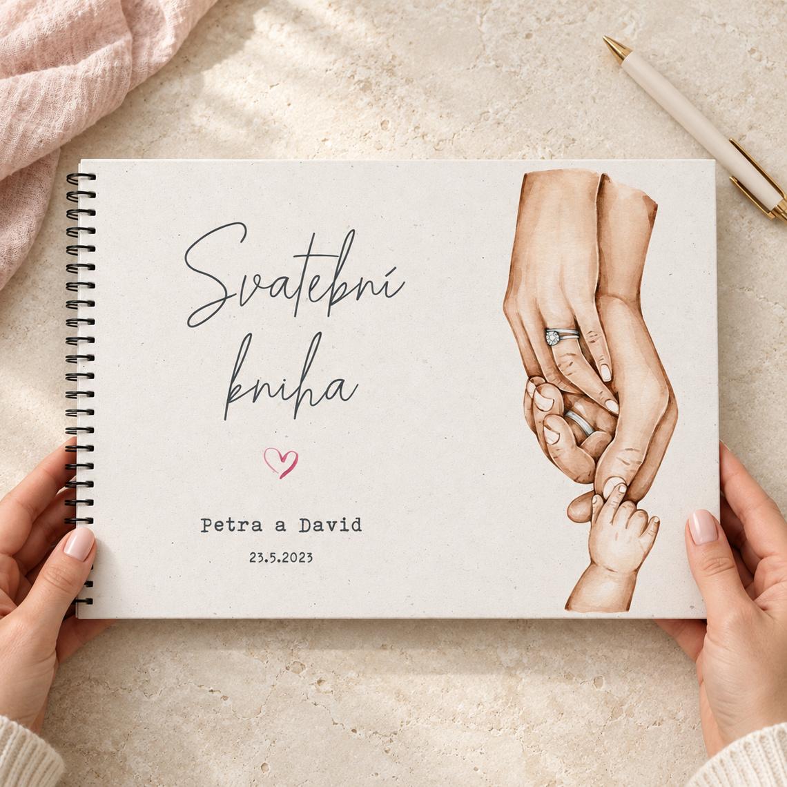 Svadobná kniha 280 – ukážka z kolekcie
