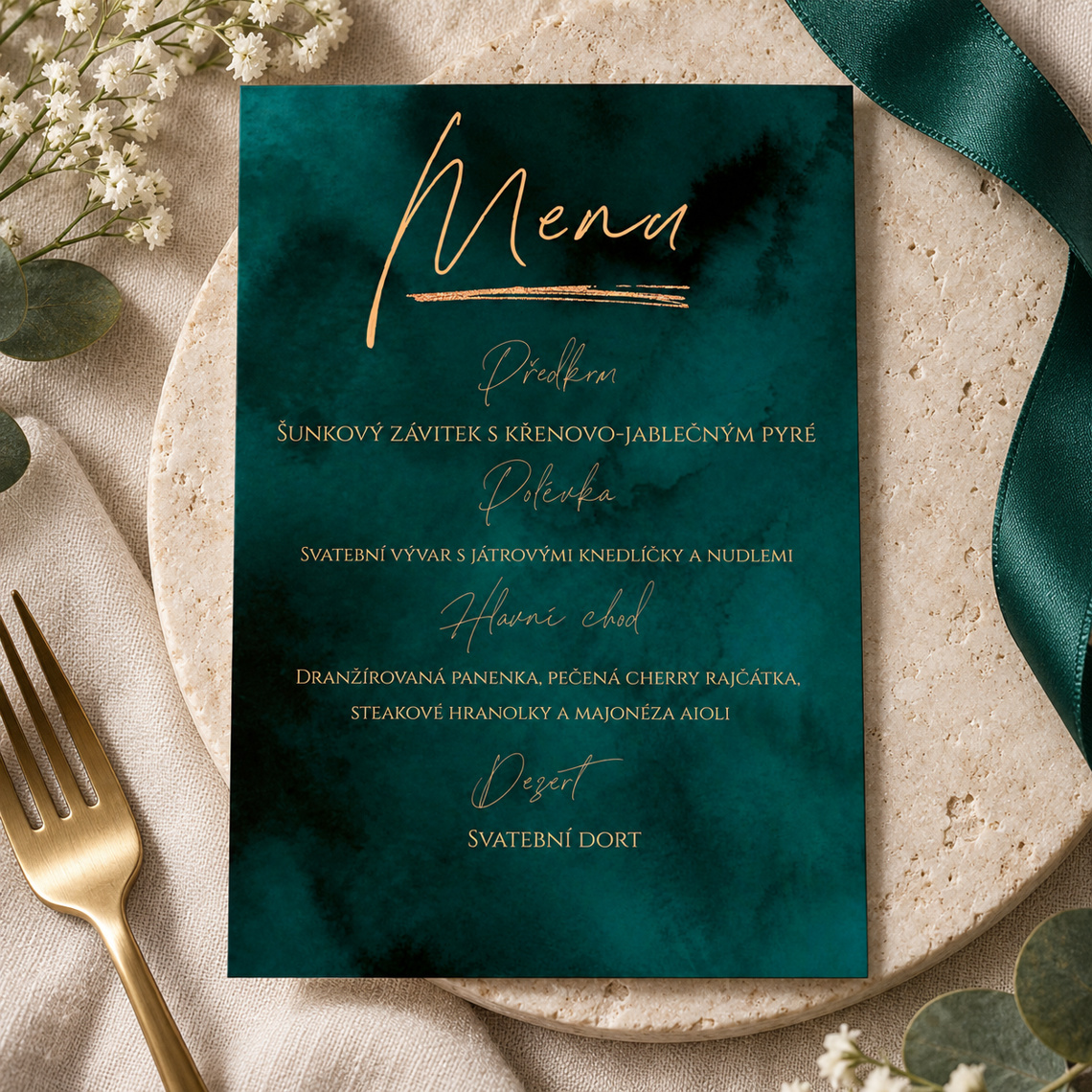 Svatební menu 362 – Produkt