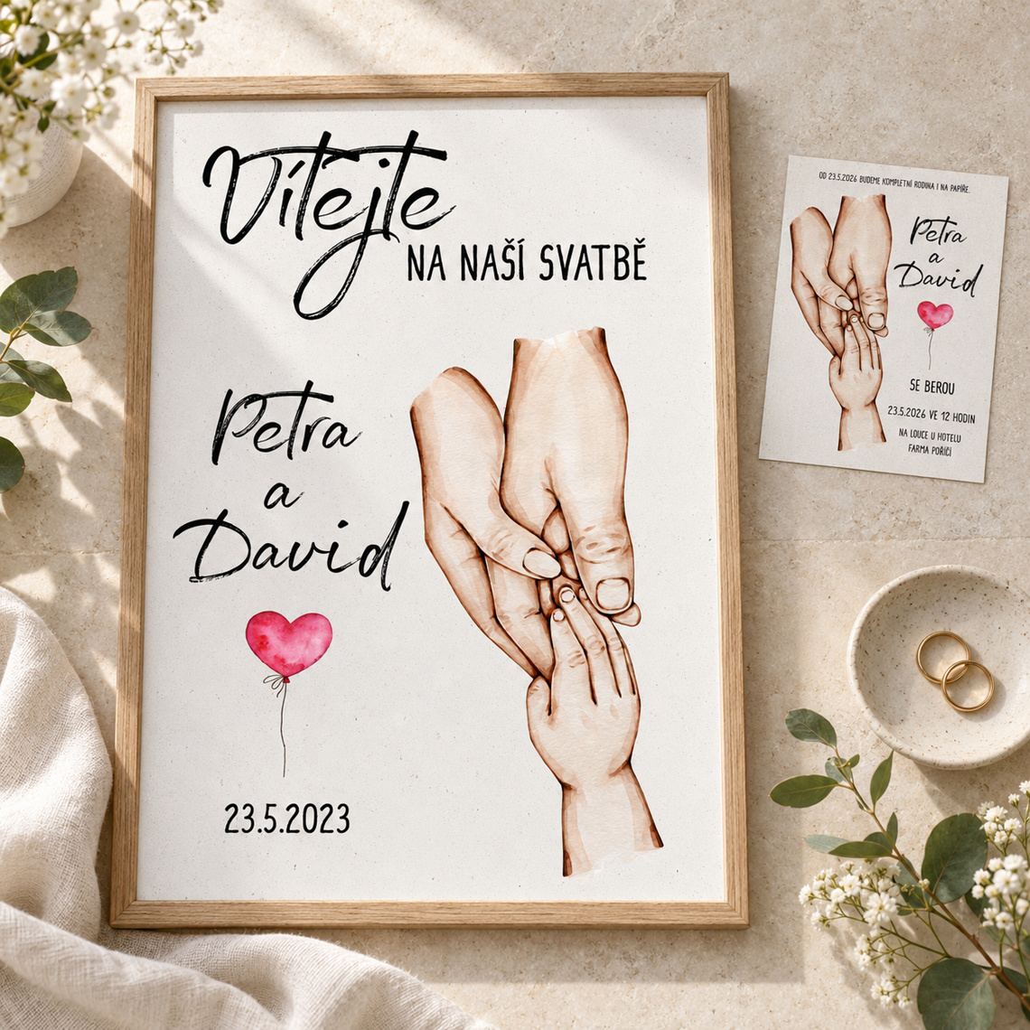 Vítací cedule 281 – Sladěná sada