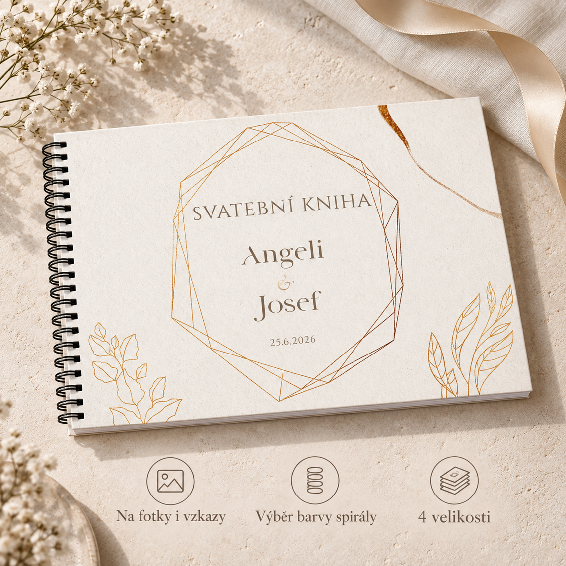 Svatební kniha 357 – Výhody produktu