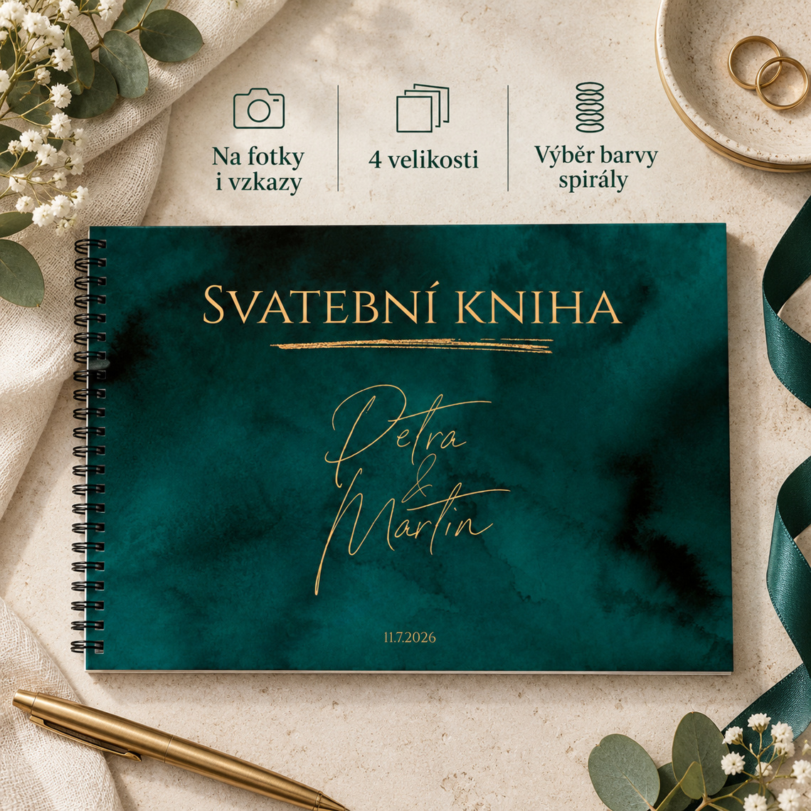 Svadobná kniha 362 – ukážka z kolekcie
