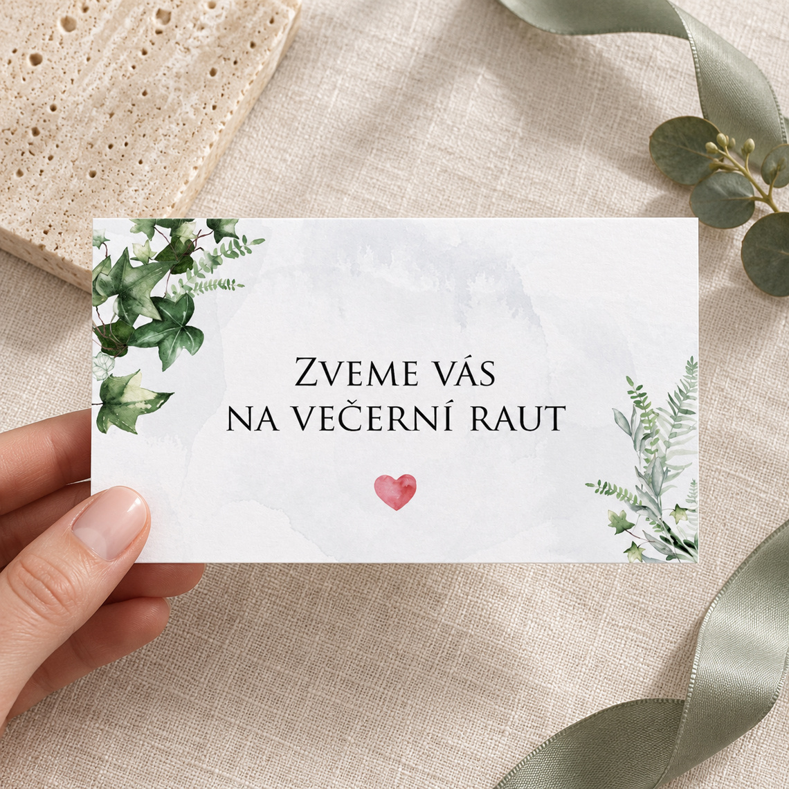 Pozvánka na raut 287 – S rukama / použití