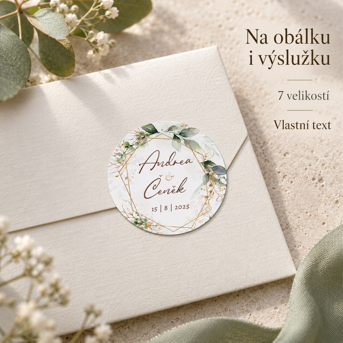 Kulatá samolepka 349 – Benefity