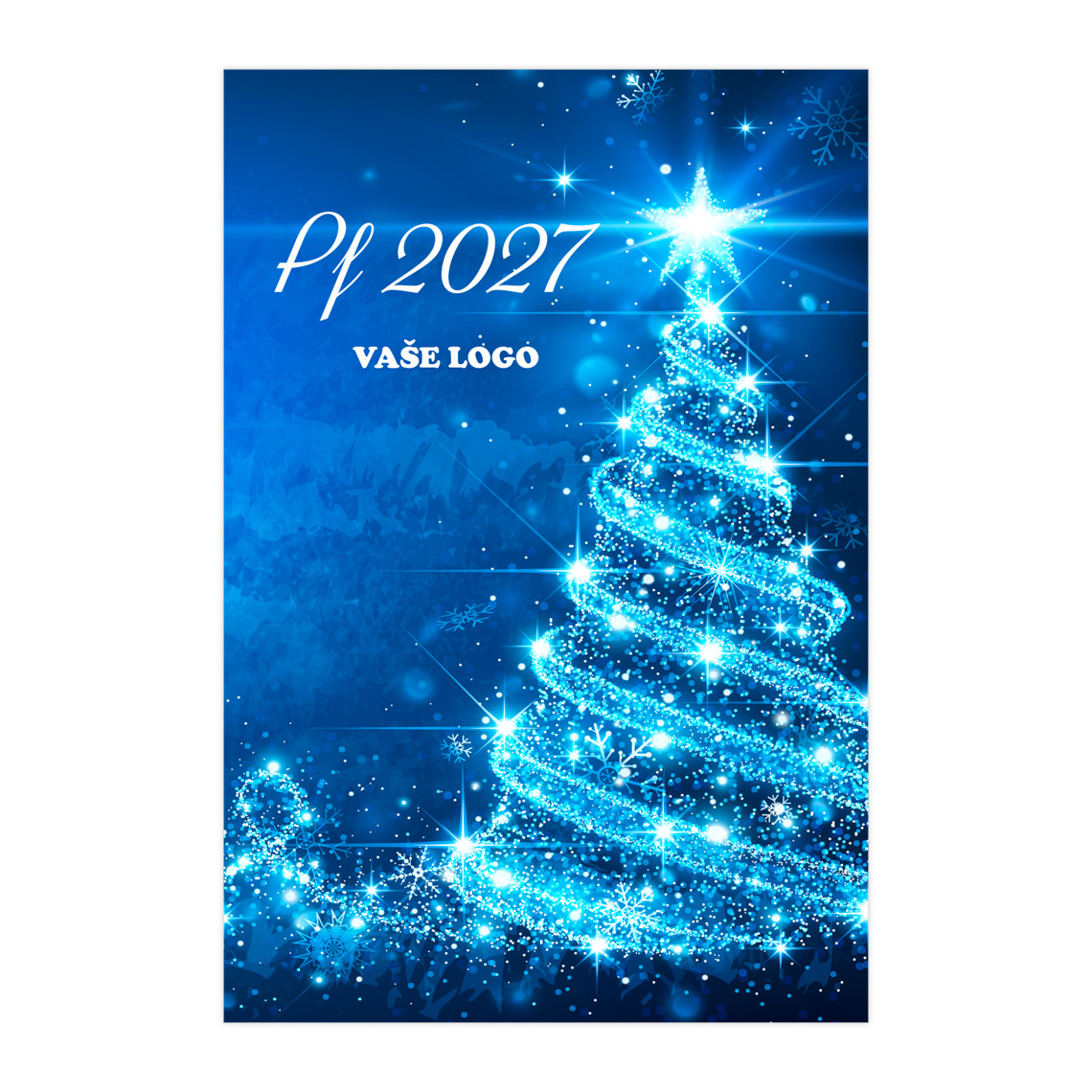 Vianočná etiketa na víno 446 – ukážka produktu