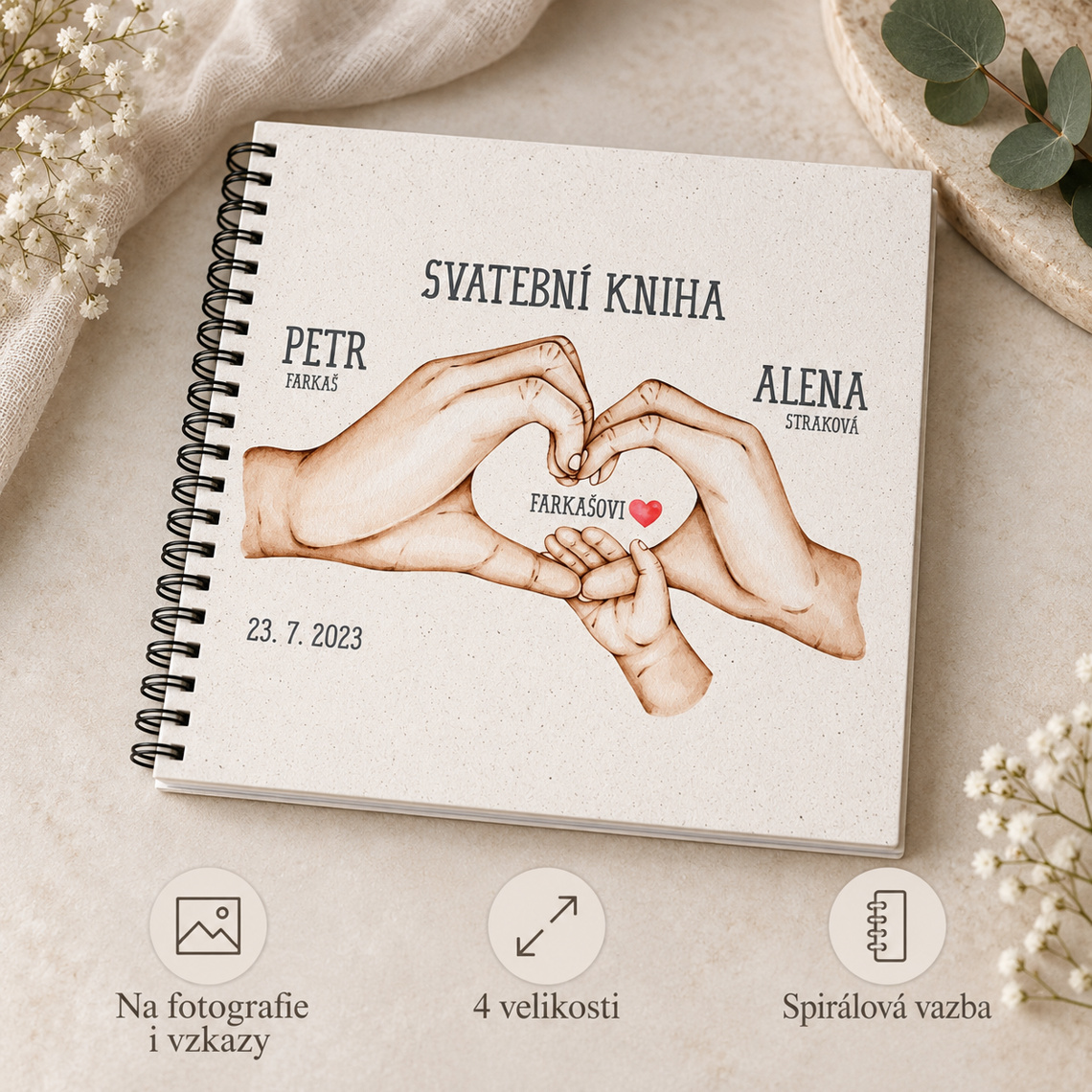 Svatební kniha 284 – Benefity a detaily