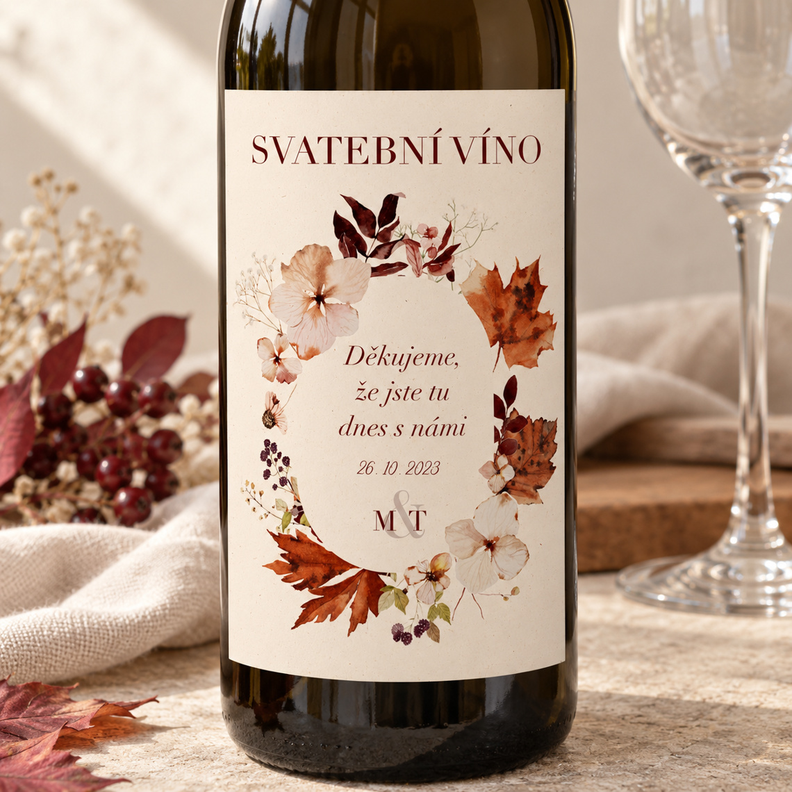 Etiketa na svatební víno 291 – Produkt