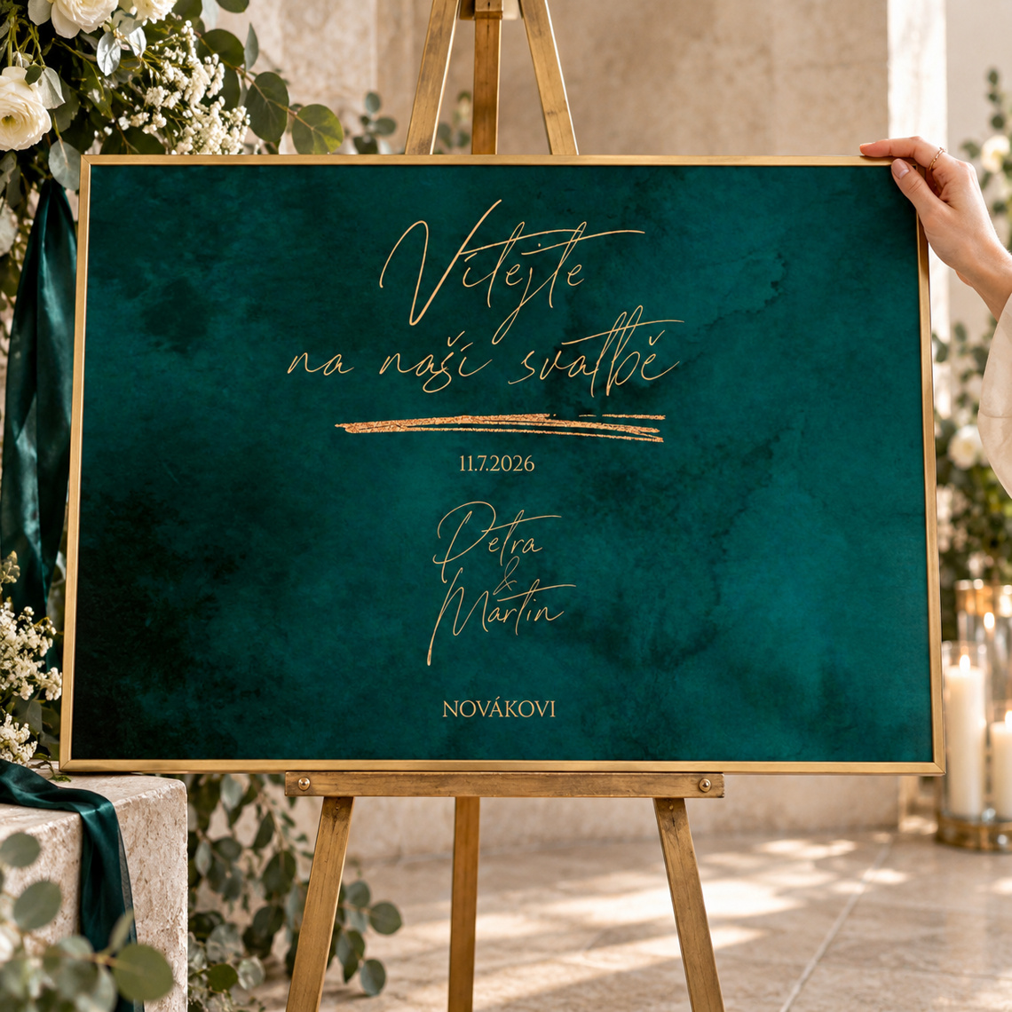 Vítací cedule 362 – Použití