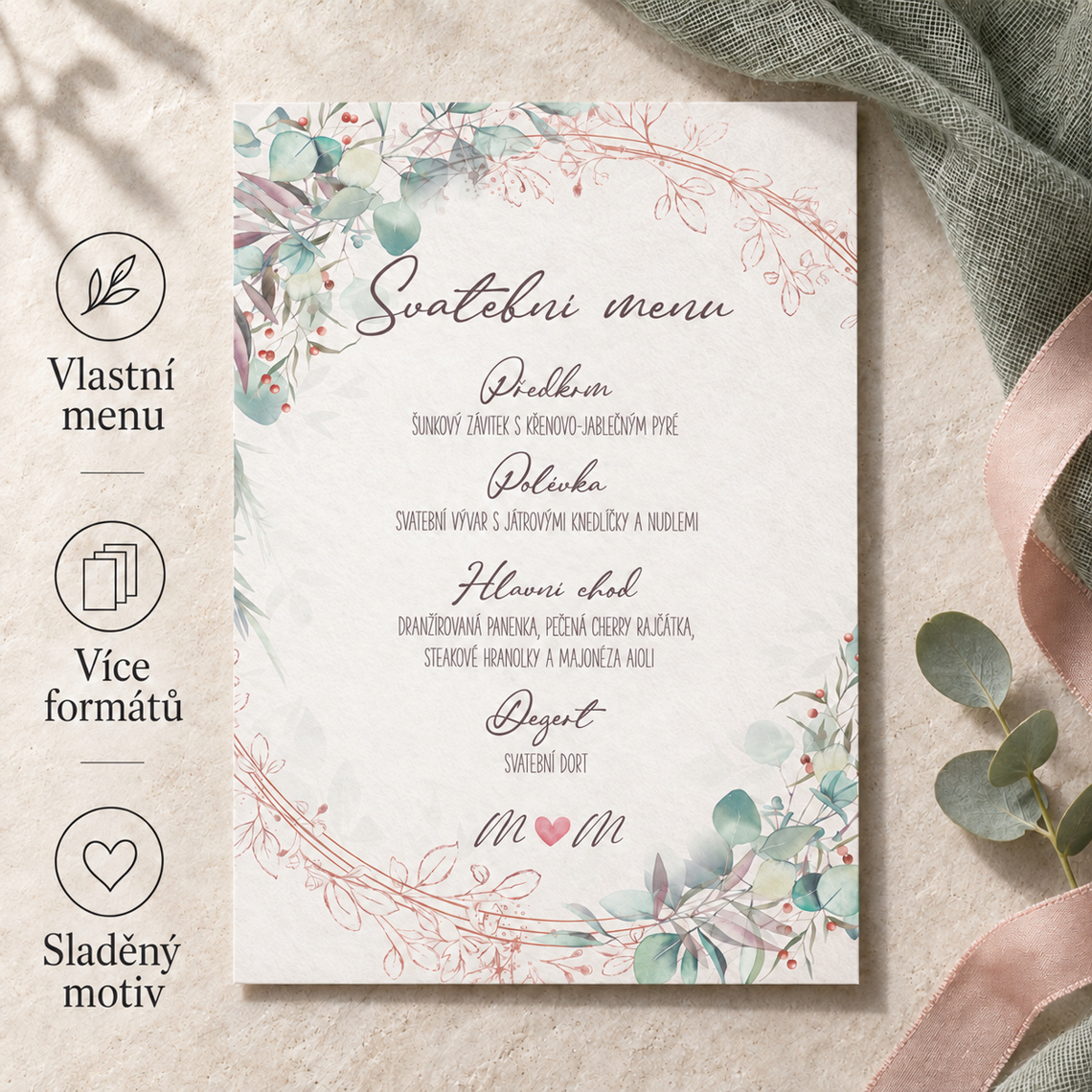 Svatební menu 252 – Benefity a detaily