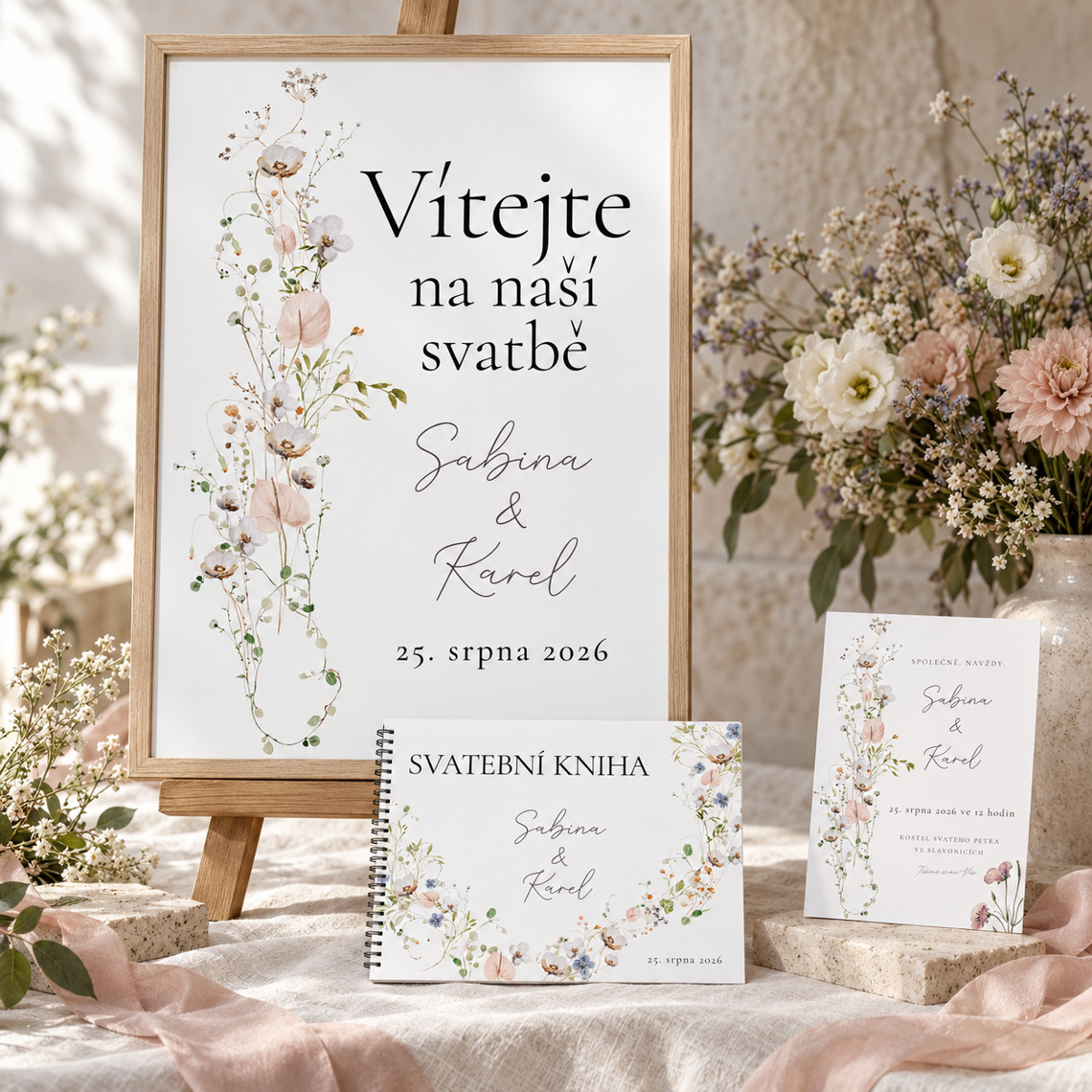 Vítací cedule 359 – Sladěná sada