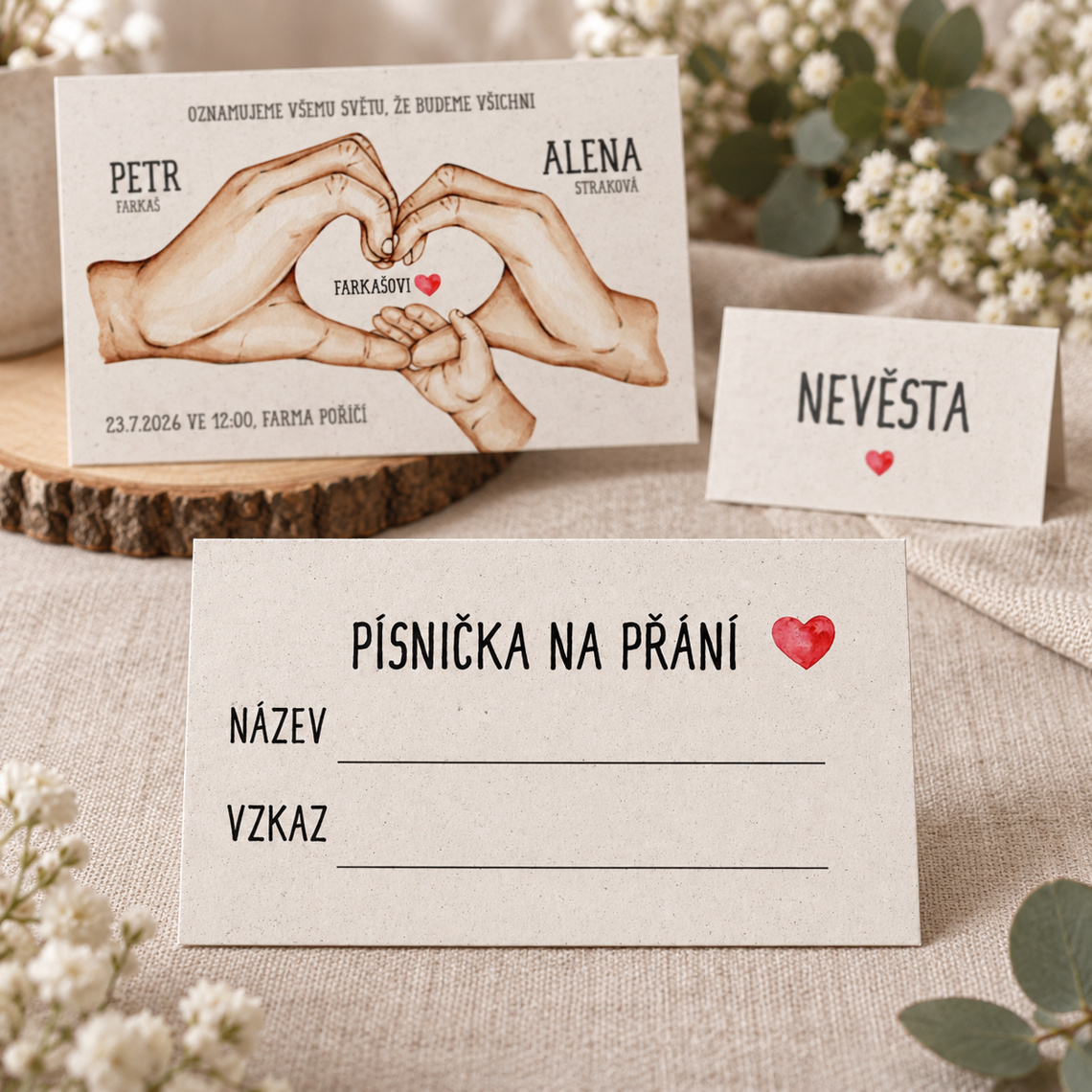 Kartička pro DJ 284 – Sladěná sada