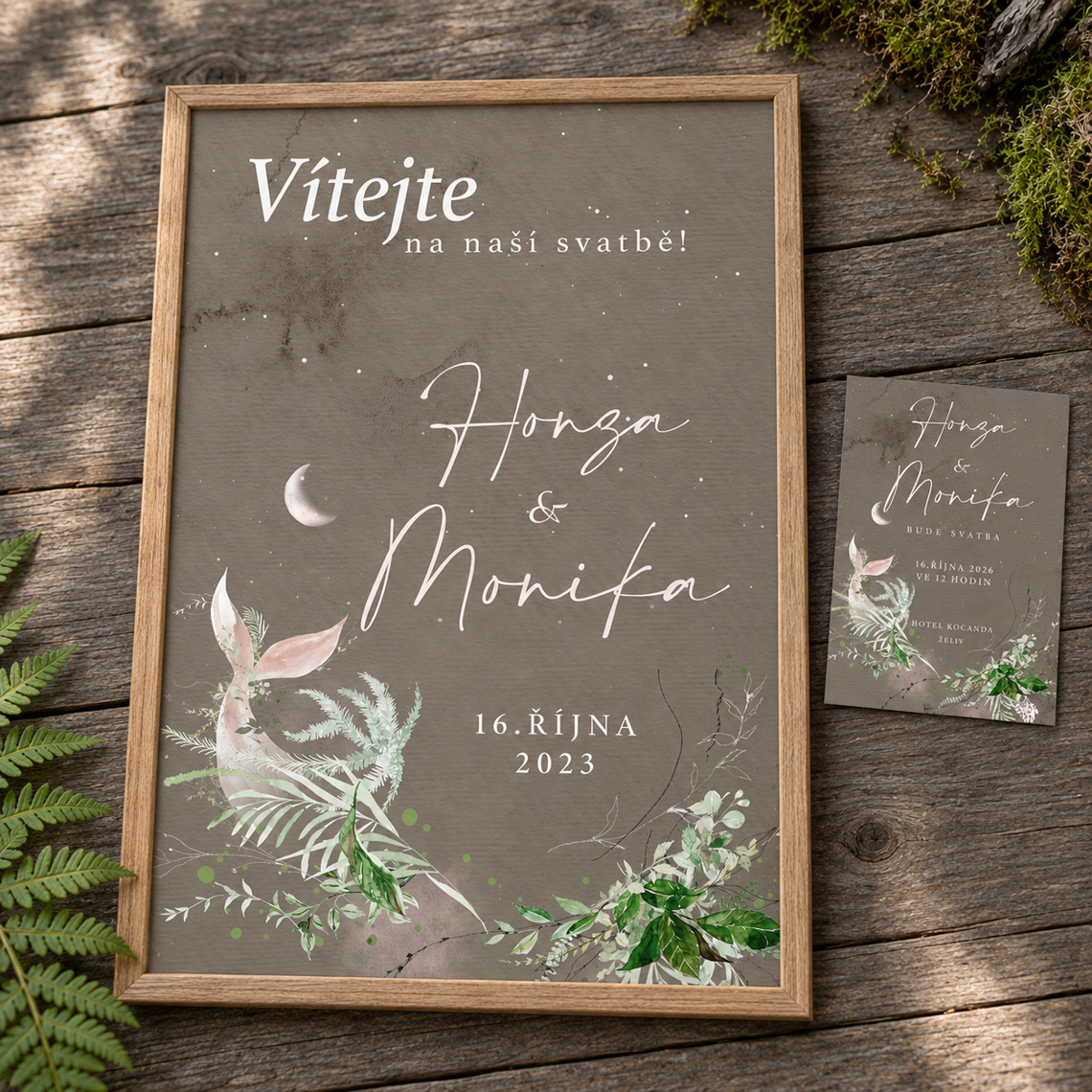 Vítací cedule 278 – Lesní zákoutí – Sladěná sada