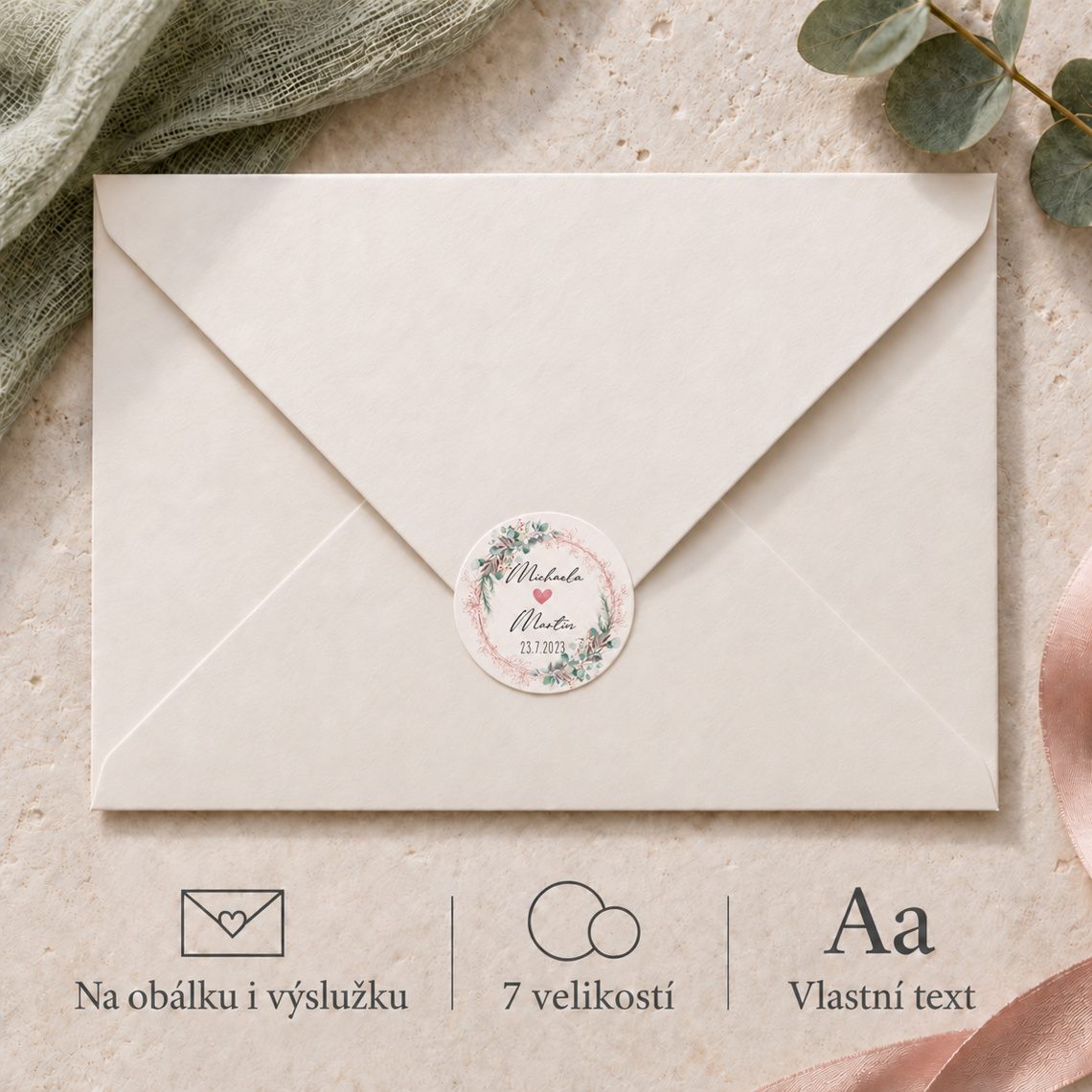Kulatá samolepka 252 – Benefity a detaily