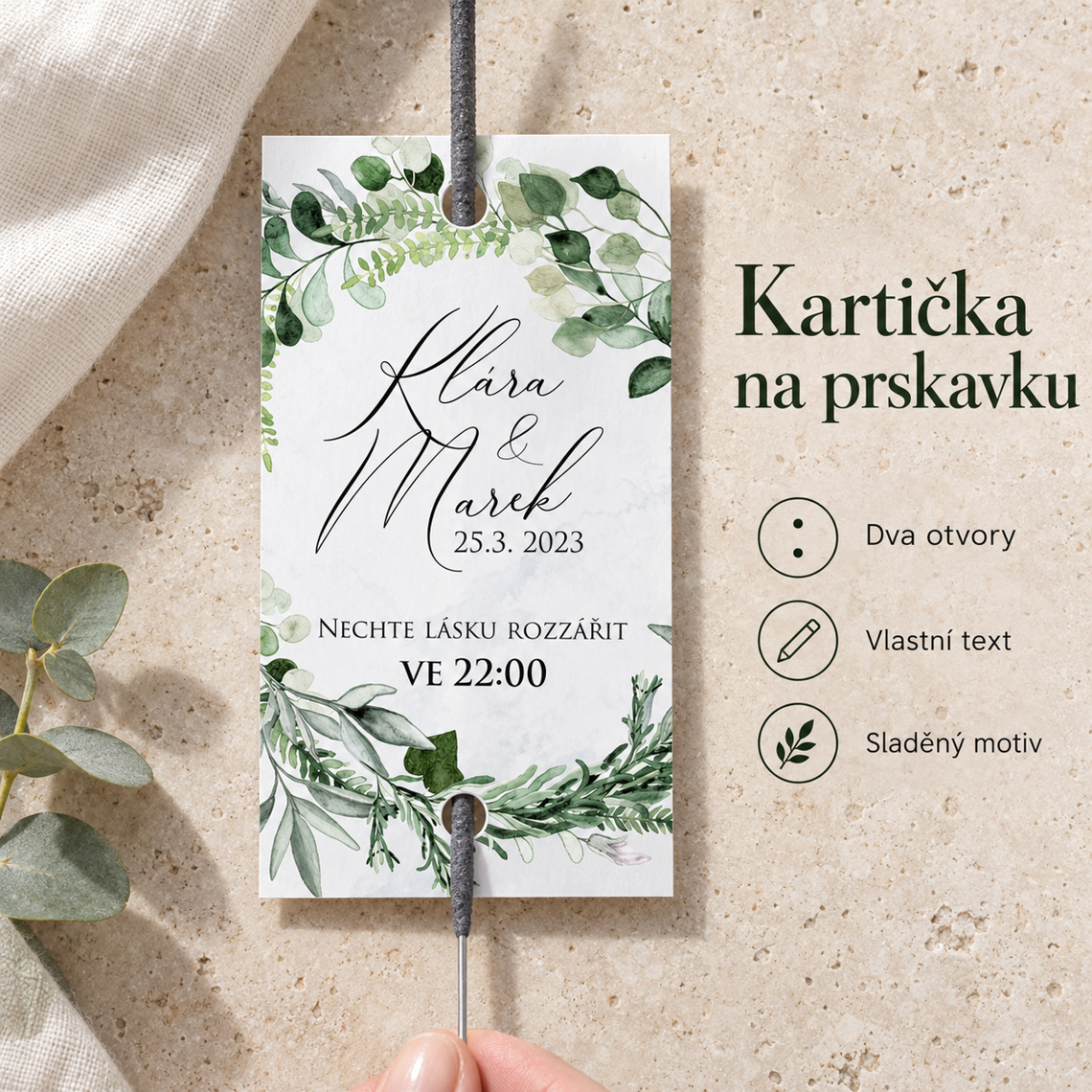 Kartička na prskavku 287 – Benefity a detaily