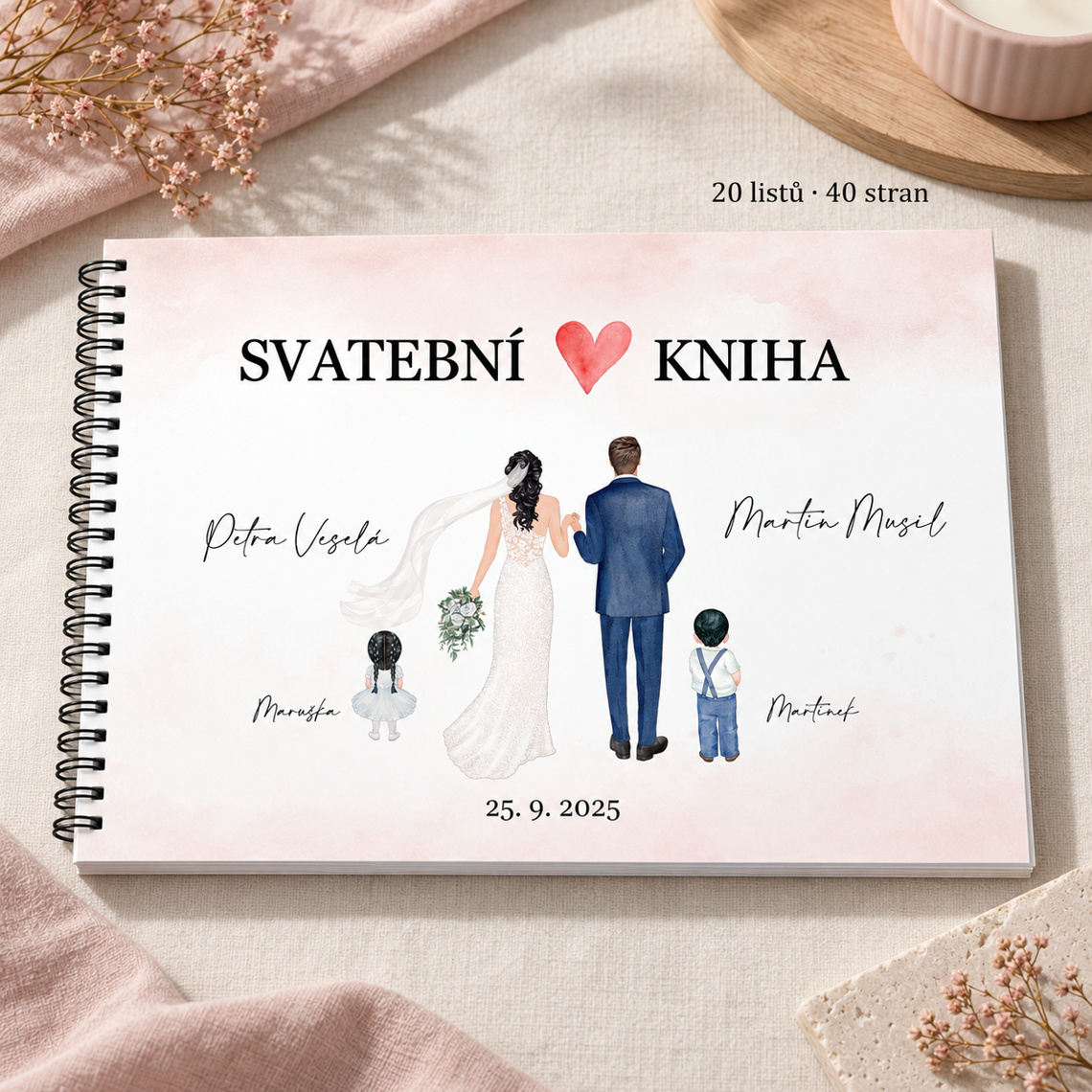 Svadobná kniha 290 – ukážka z kolekcie