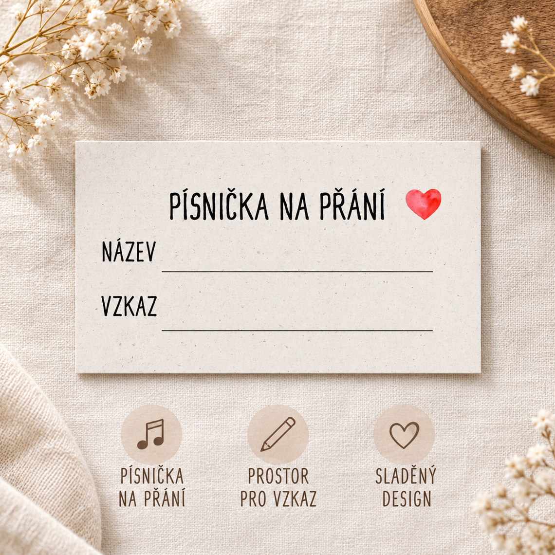 Kartička pro DJ 284 – Benefity a detaily
