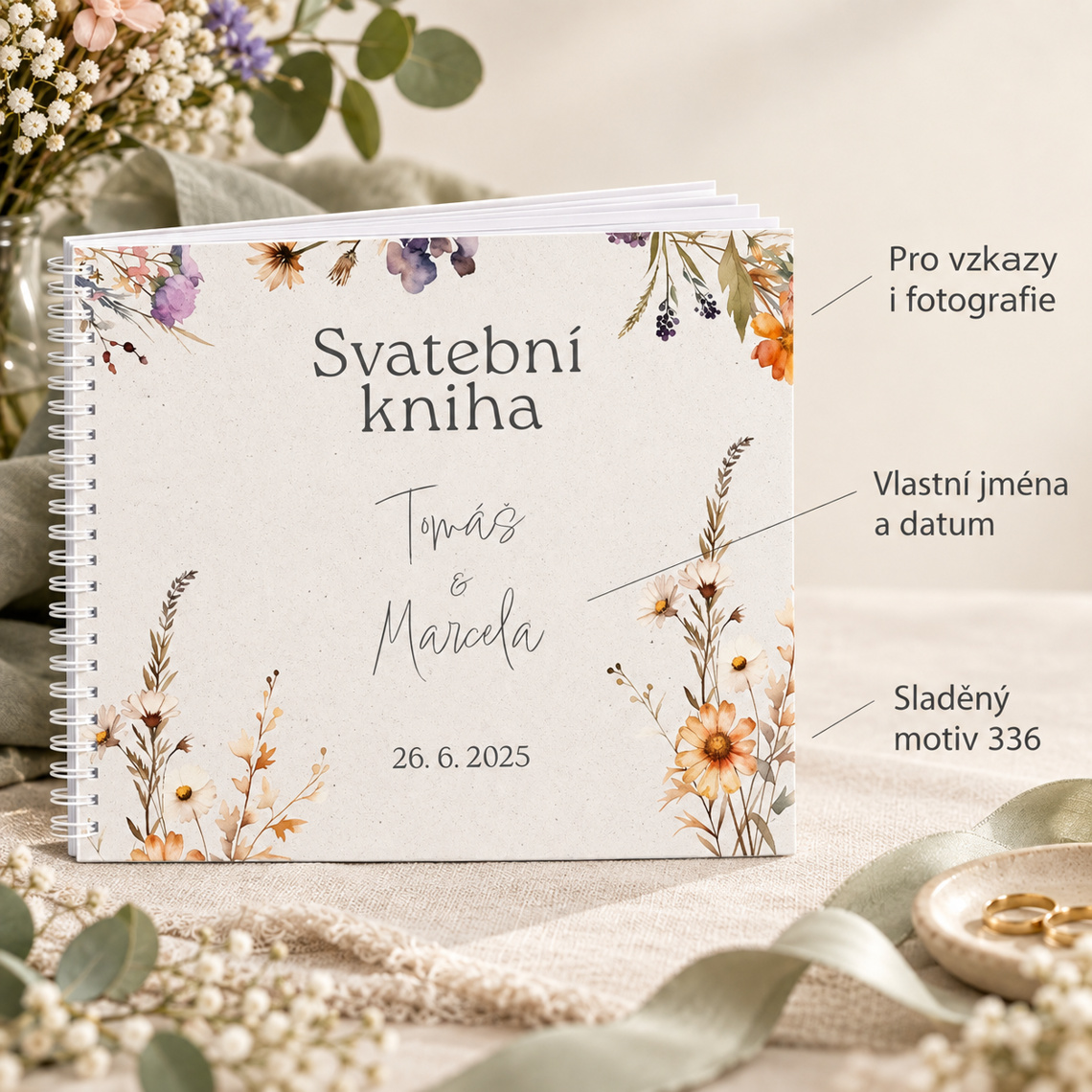 Svadobná kniha 336 – ukážka z kolekcie