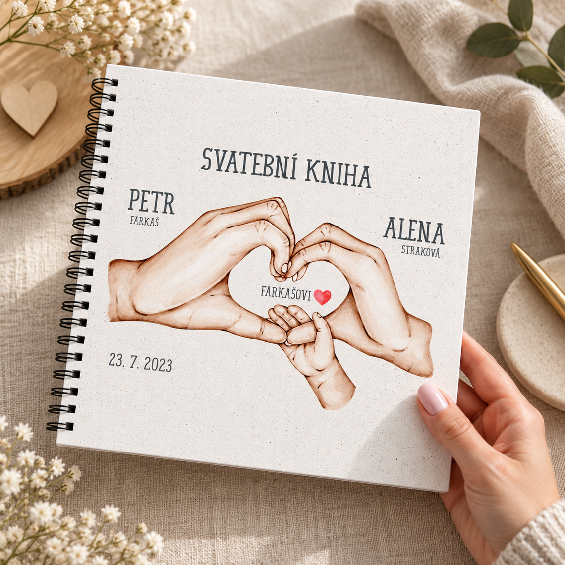 Svatební kniha 284 – Použití