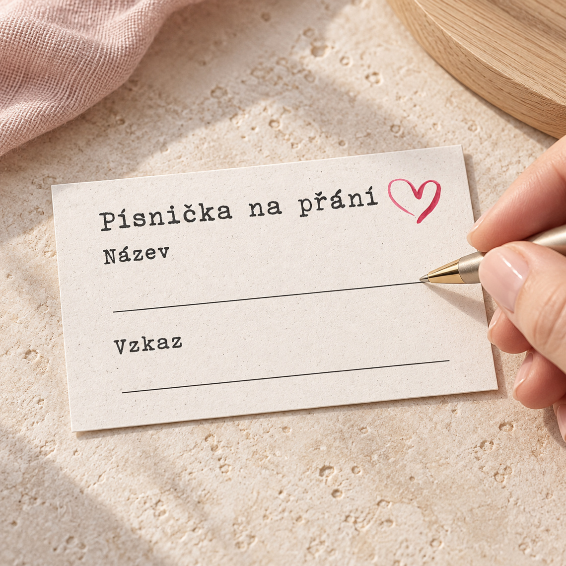 Kartička pro DJ 280 – Použití