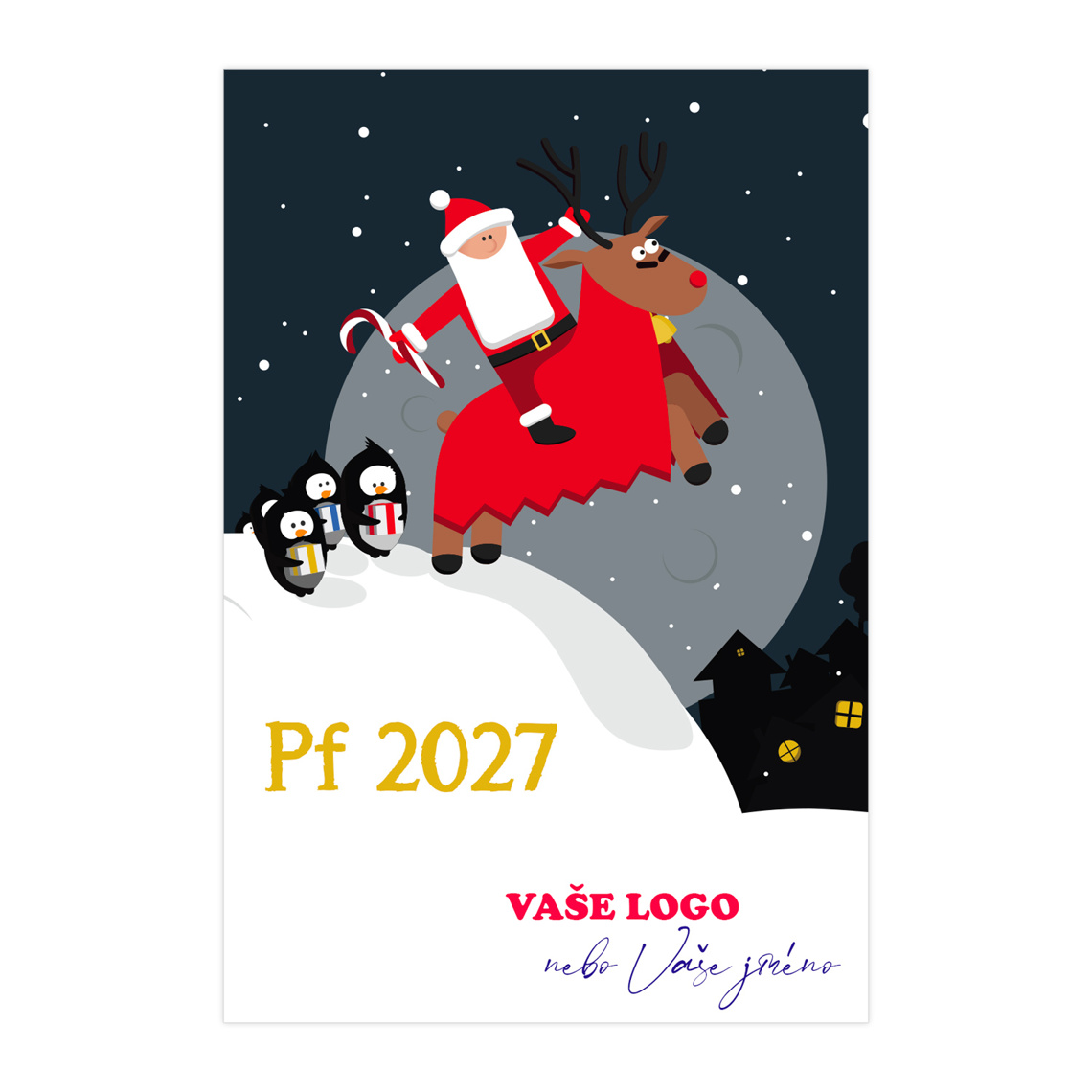 Vánoční etiketa na víno 308 připravené pro etiketa na svatební víno