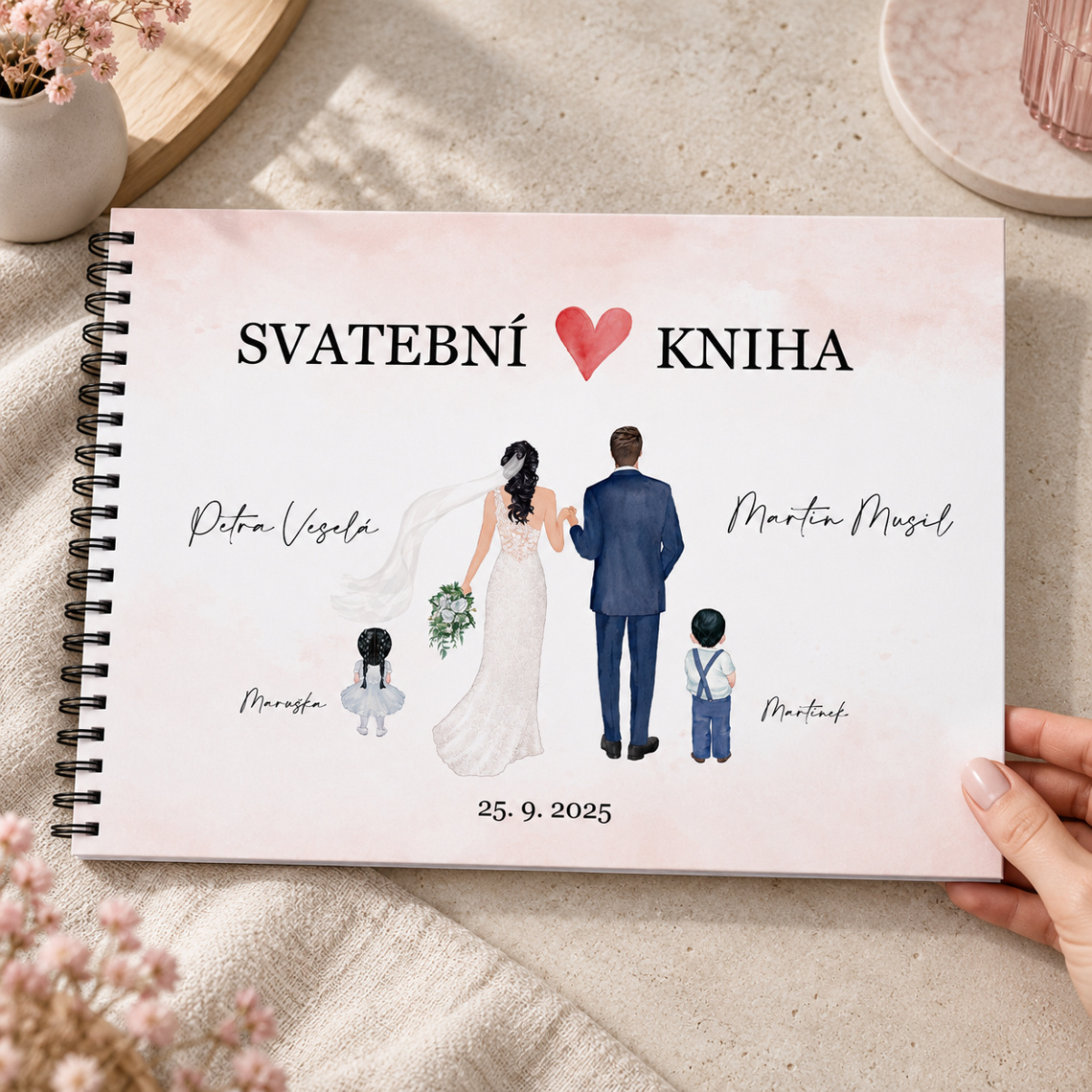 Svadobná kniha 290 – ukážka z kolekcie