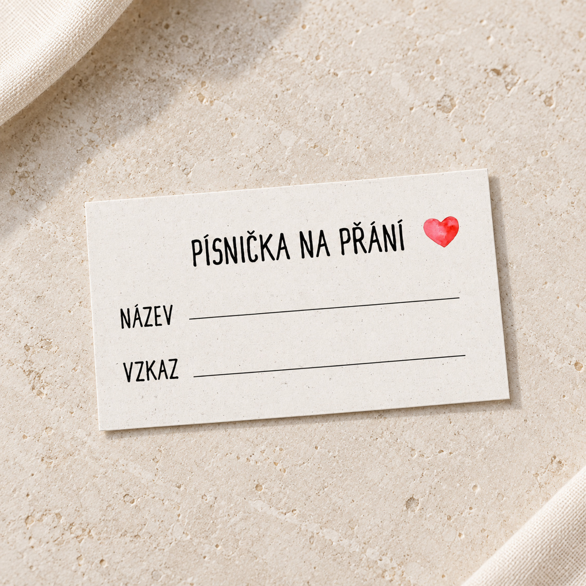 Kartička pro DJ 282 – Produkt
