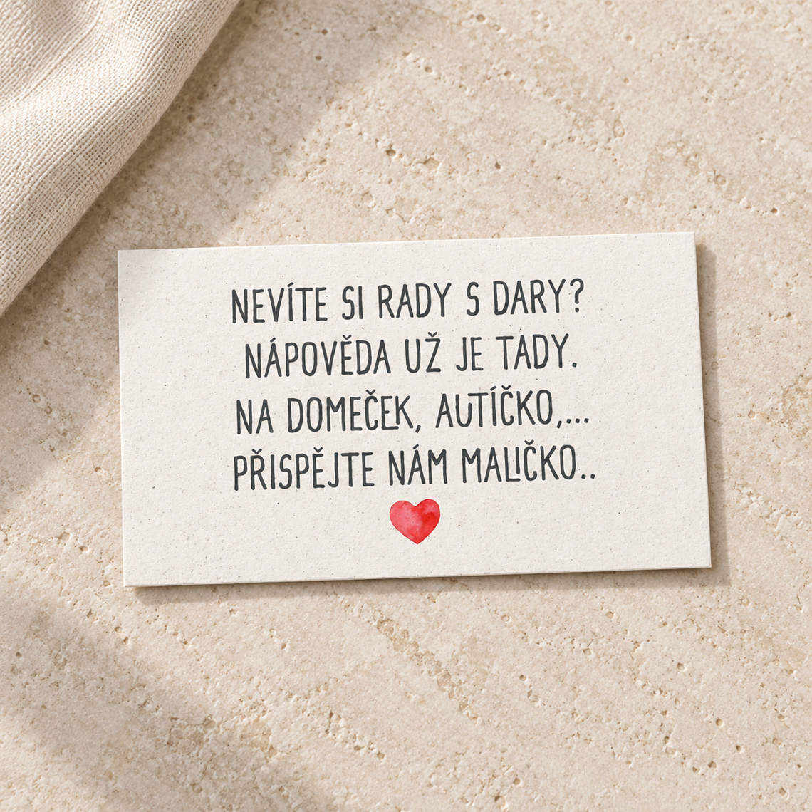 Žiadosť o dar 282 – ukážka z kolekcie