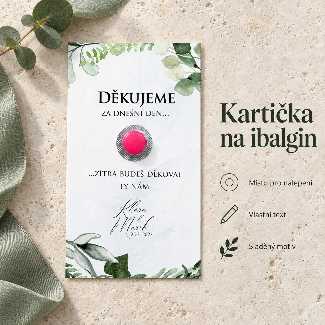 Kartička na ibalgin 287 – Benefity a detaily