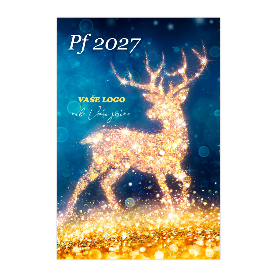 Vianočná etiketa na víno 472 – ukážka produktu