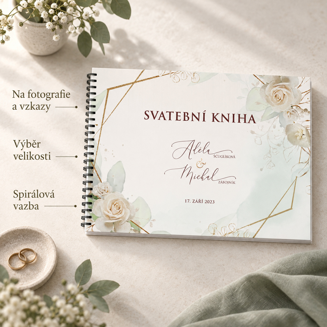 Svadobná kniha 275 – ukážka z kolekcie
