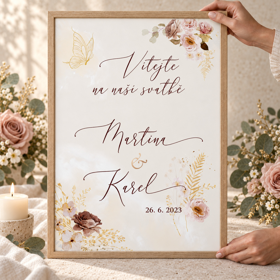 Vítací cedule 277 – Použití