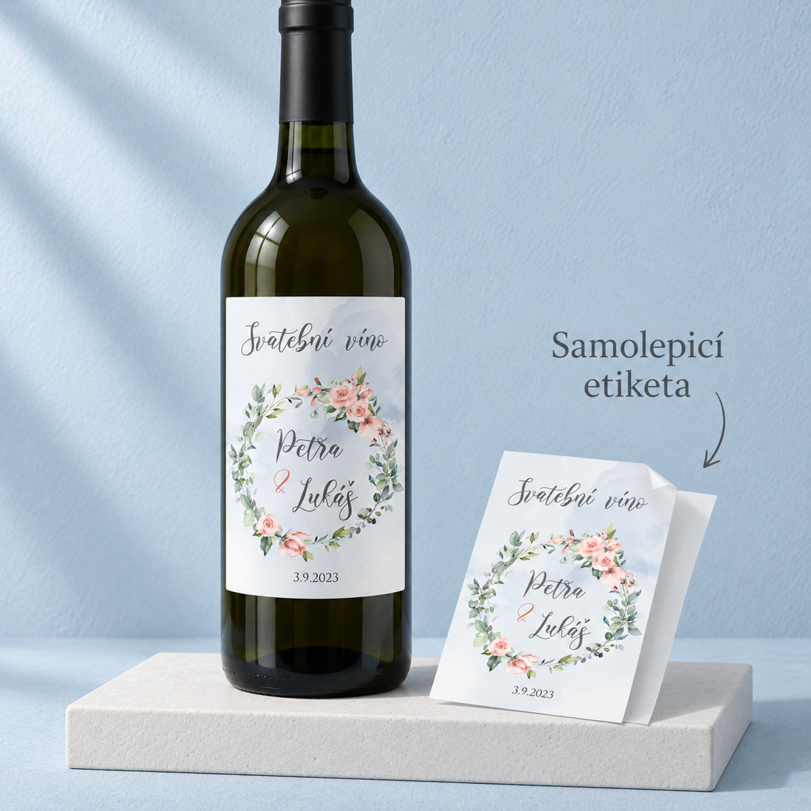 Etiketa na svatební víno 271 – Vlastnosti a použití
