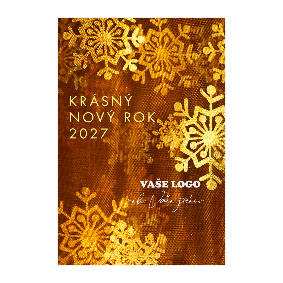 Vianočná etiketa na víno 276 – ukážka produktu