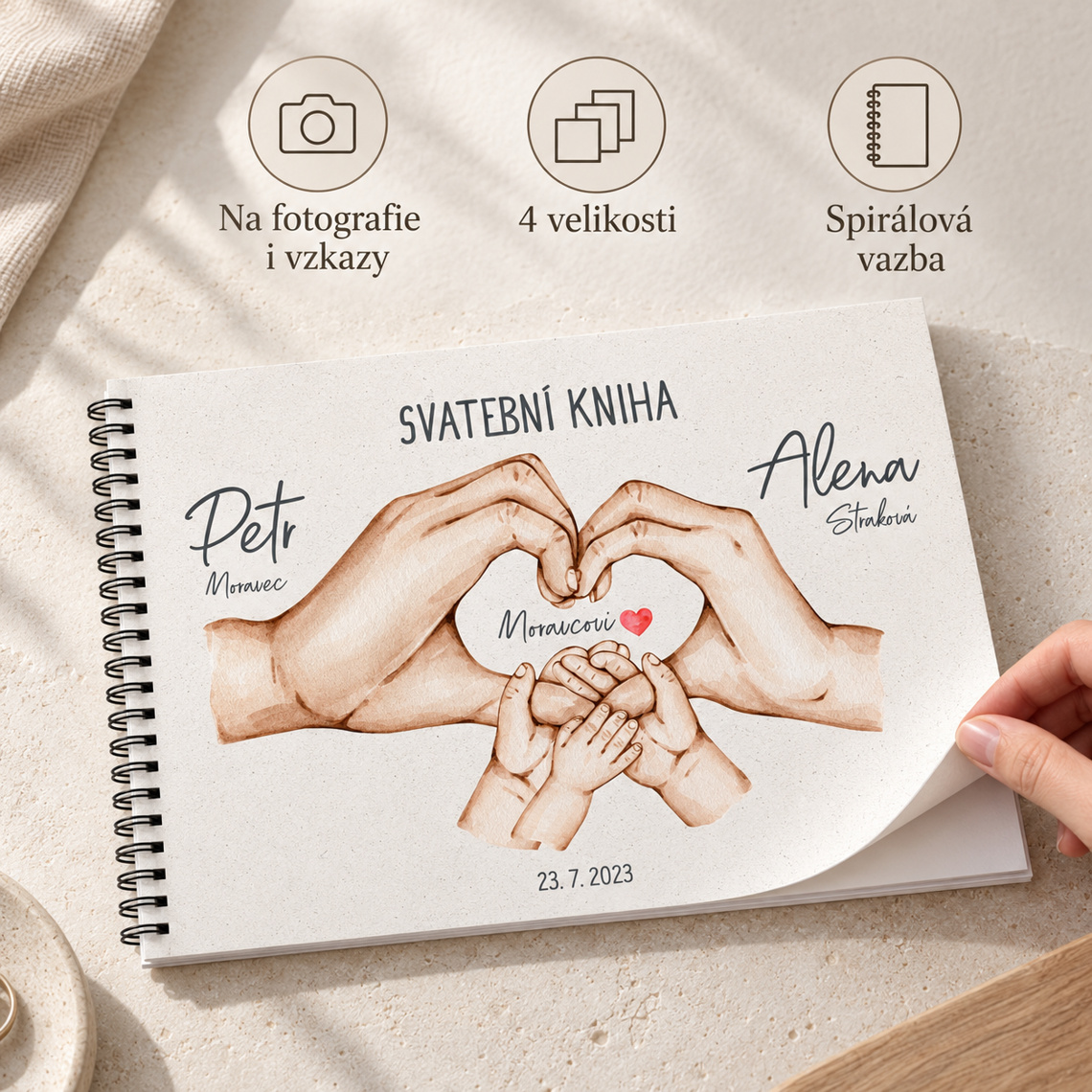 Svadobná kniha 286 – ukážka z kolekcie