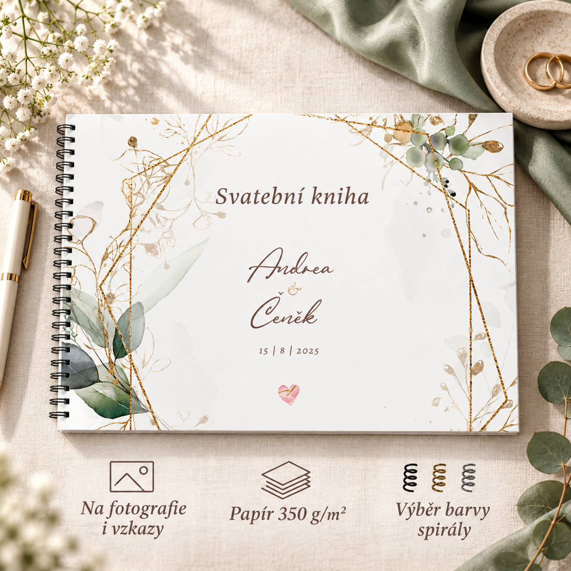Svatební kniha 349 – Benefity