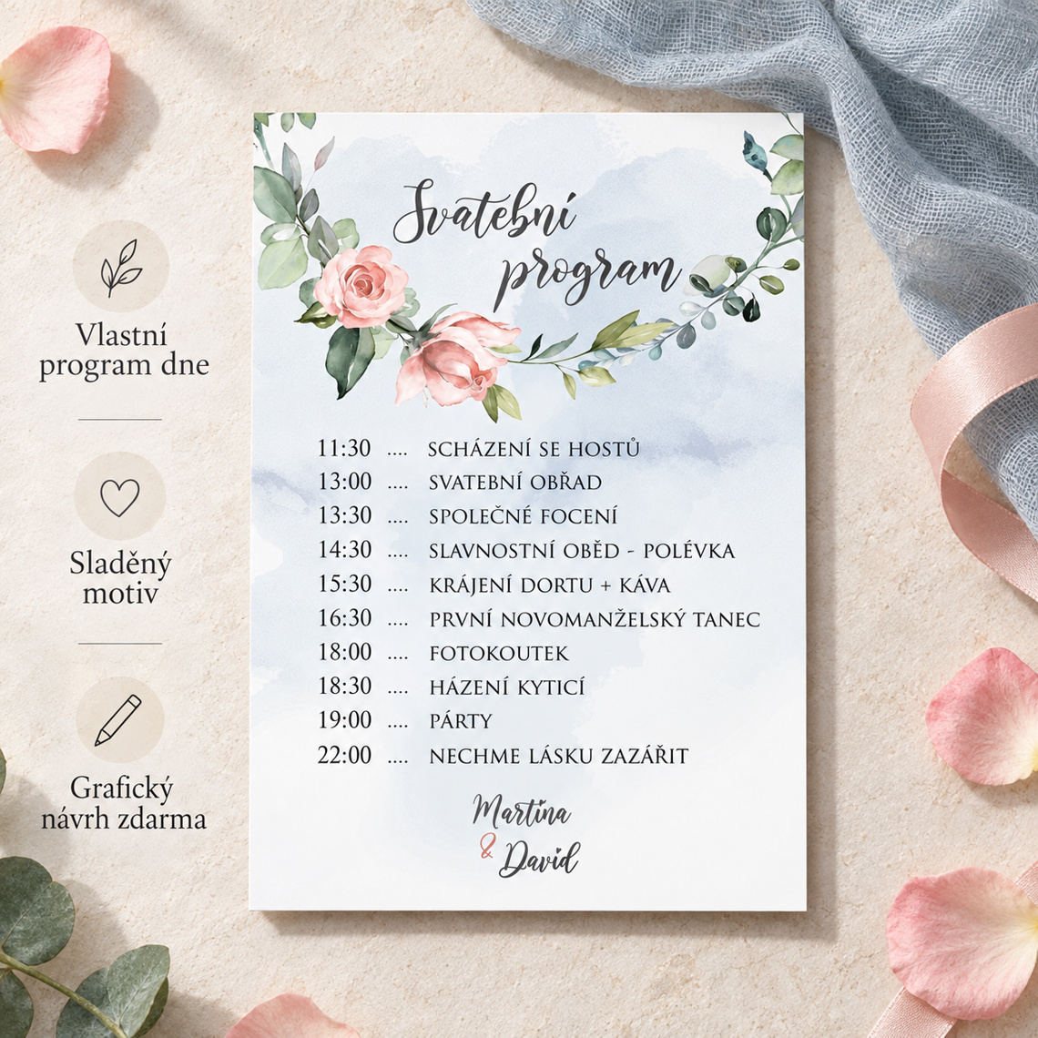 Svatební harmonogram 247 – Benefity a detaily