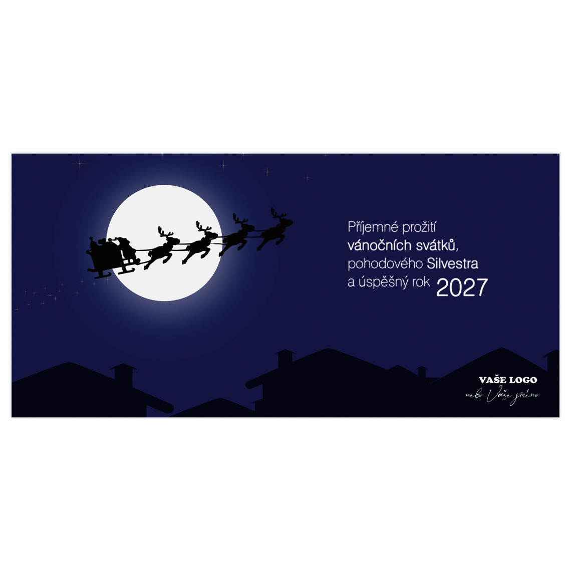 Novoročenka 140 – Santa so záprahom