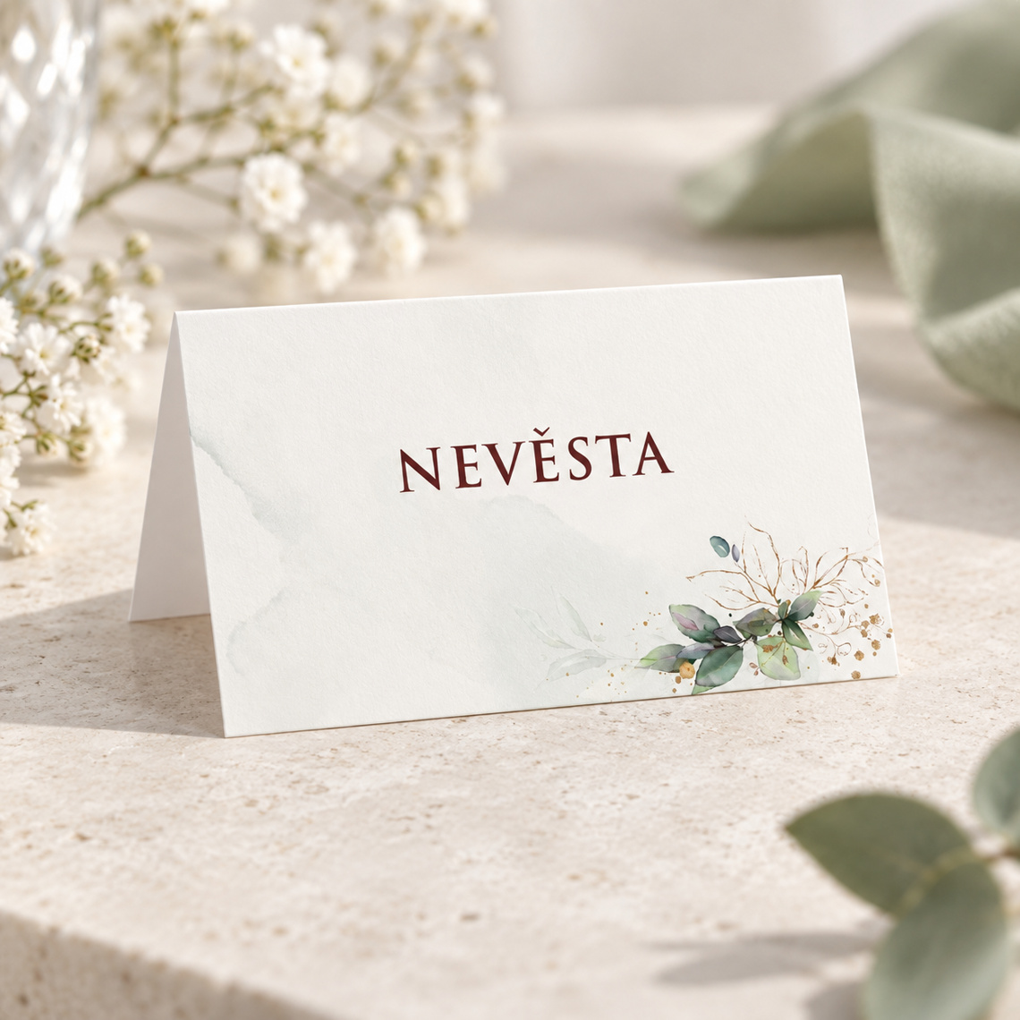 Svatební jmenovka 275 – Samostatný produkt