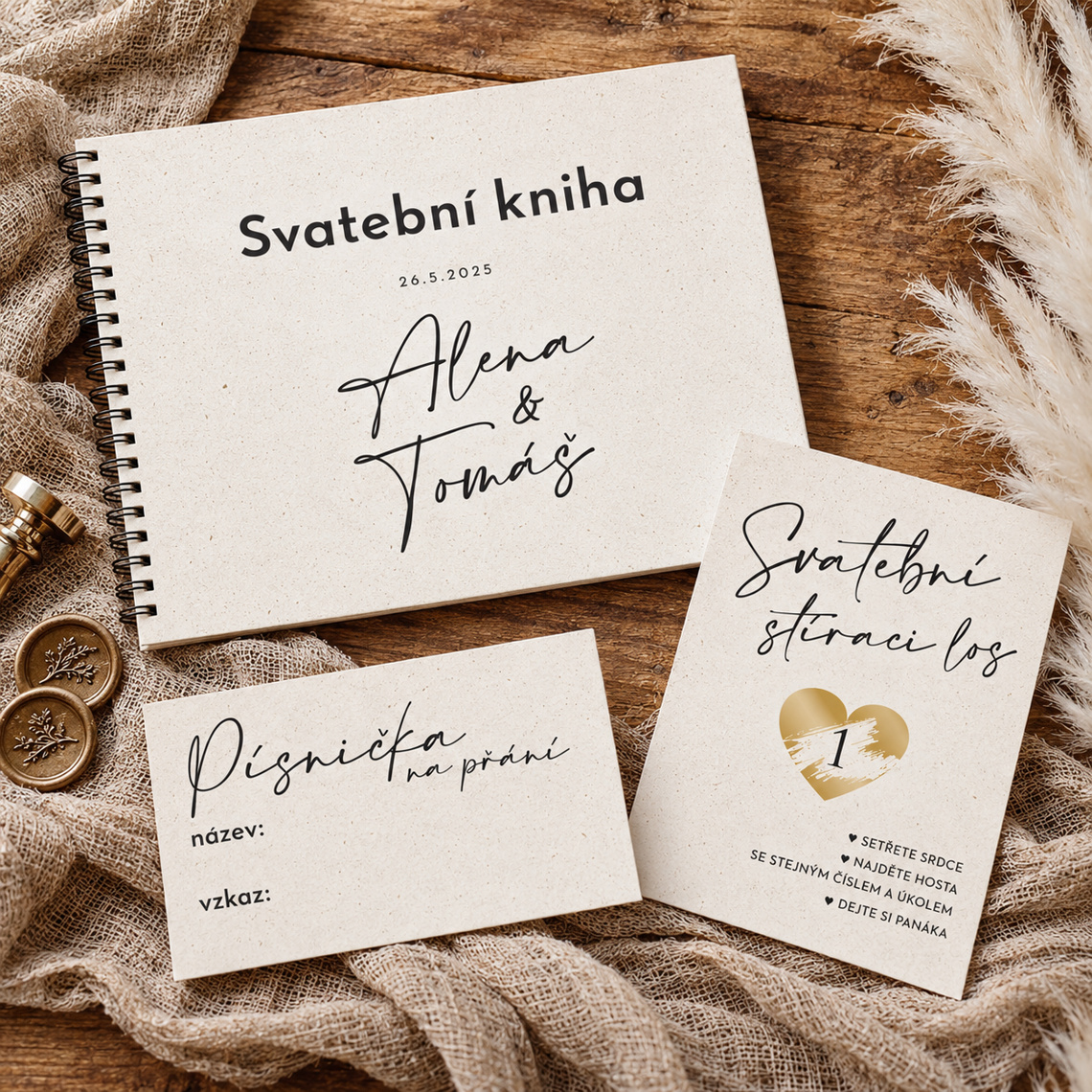 Kartička pro DJ 348 – Sladěná sada