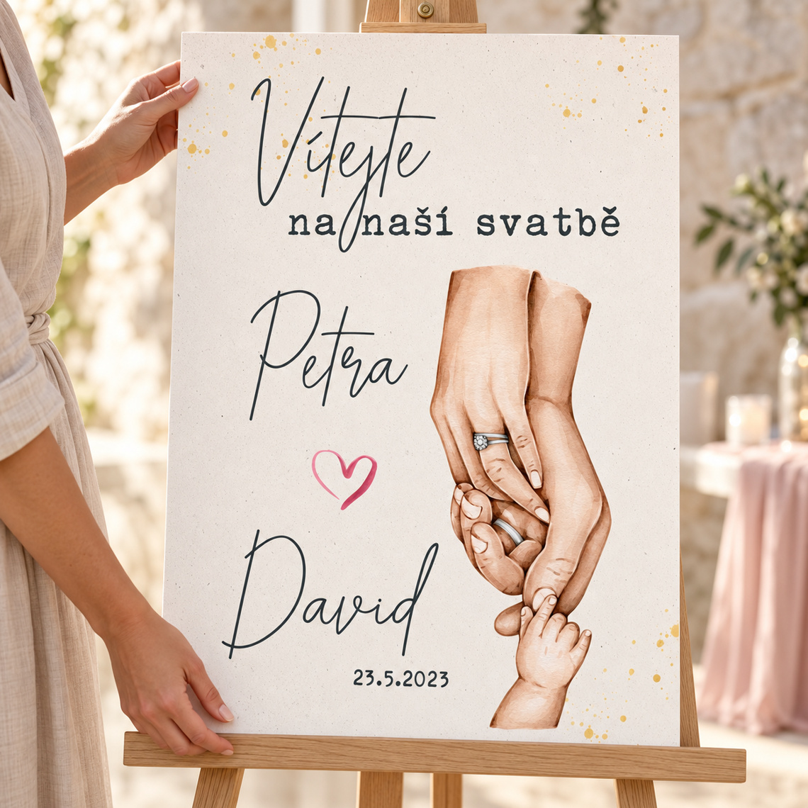 Vítací cedule 280 – Použití