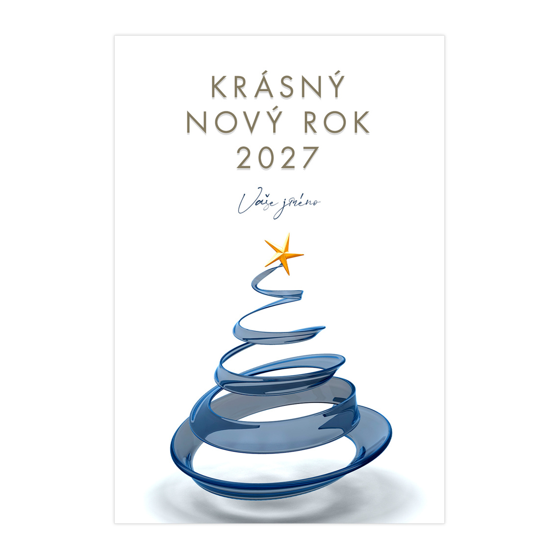 Vianočná etiketa na víno 169 – ukážka produktu