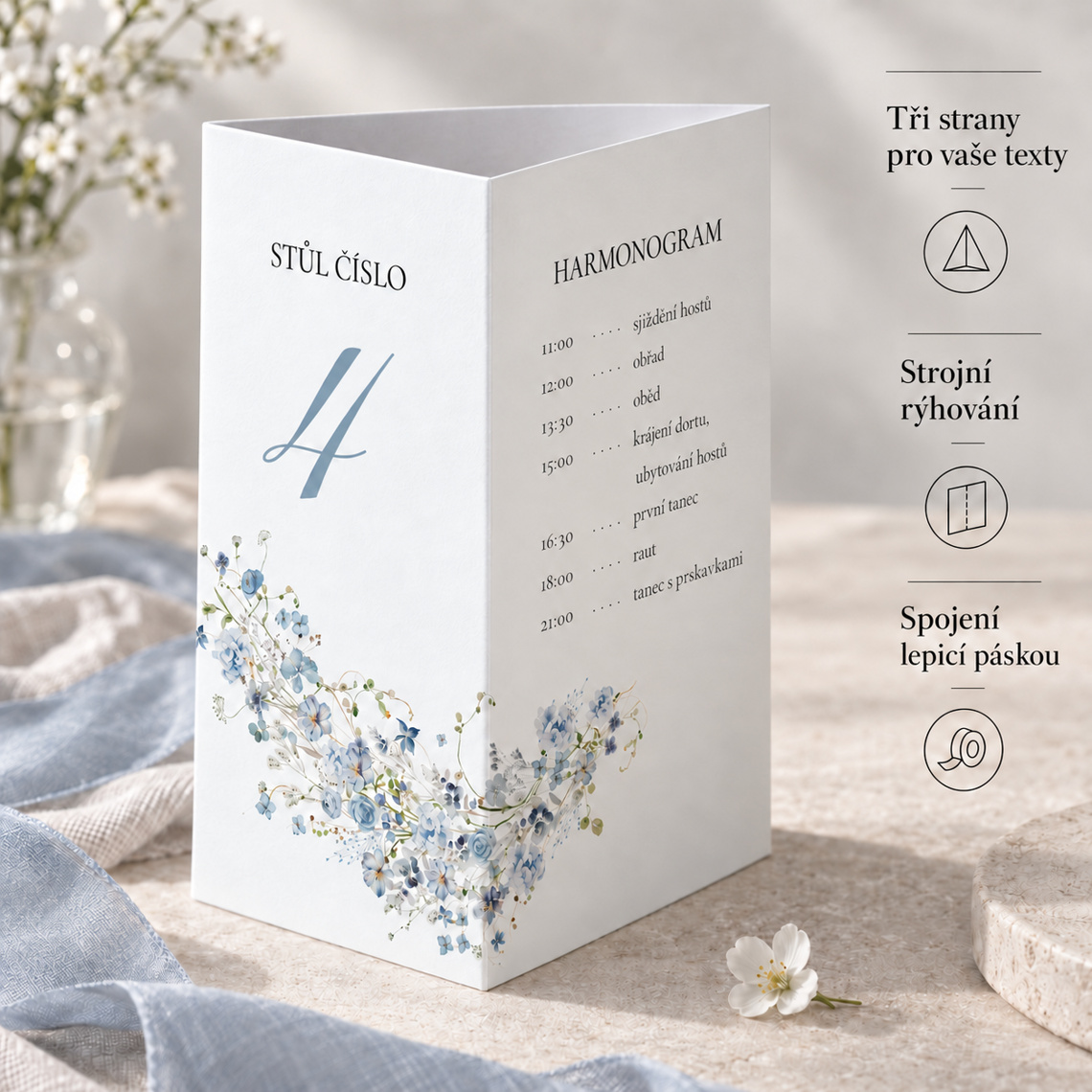 Svatební trojhránek 360 – Detail