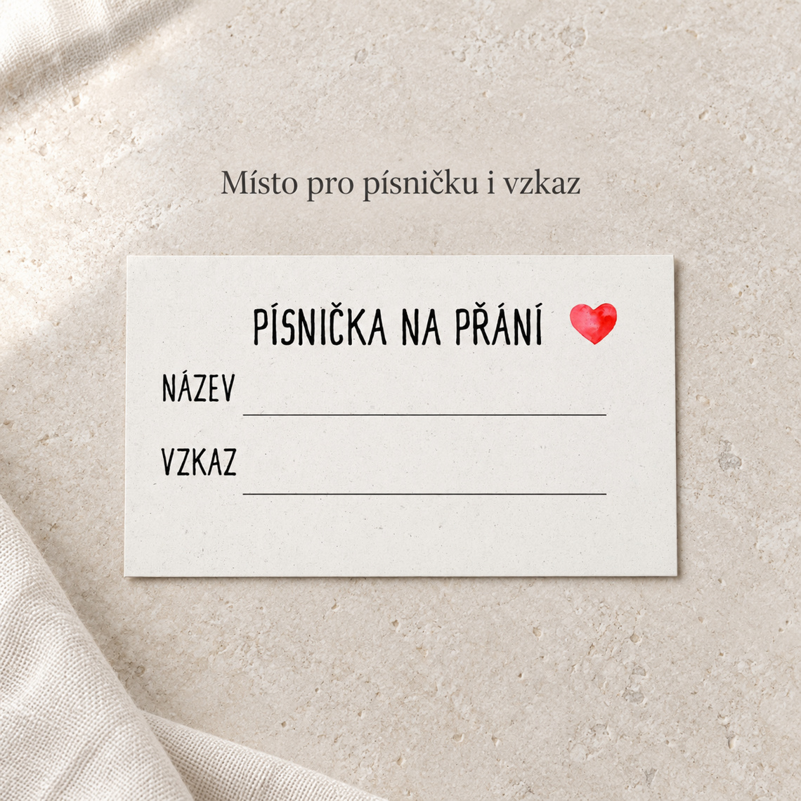 Kartička pro DJ 283 – Benefity a detaily