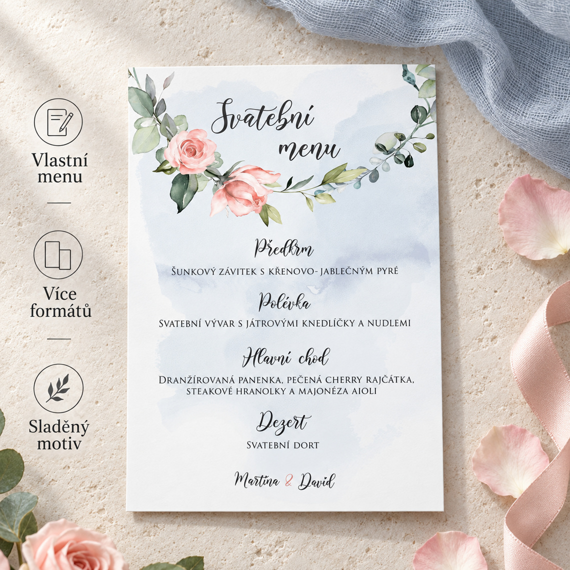 Svatební menu 247 – Benefity a detaily