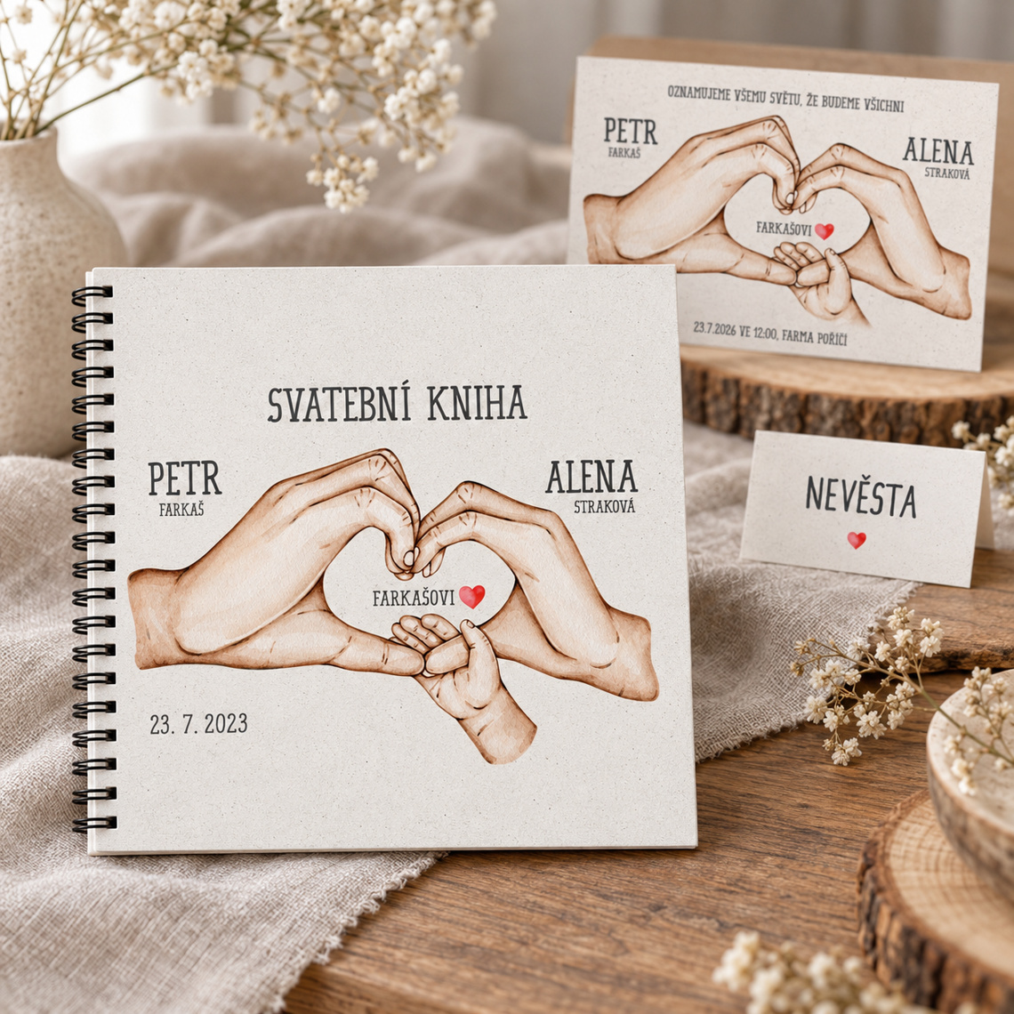 Svatební kniha 284 – Sladěná sada