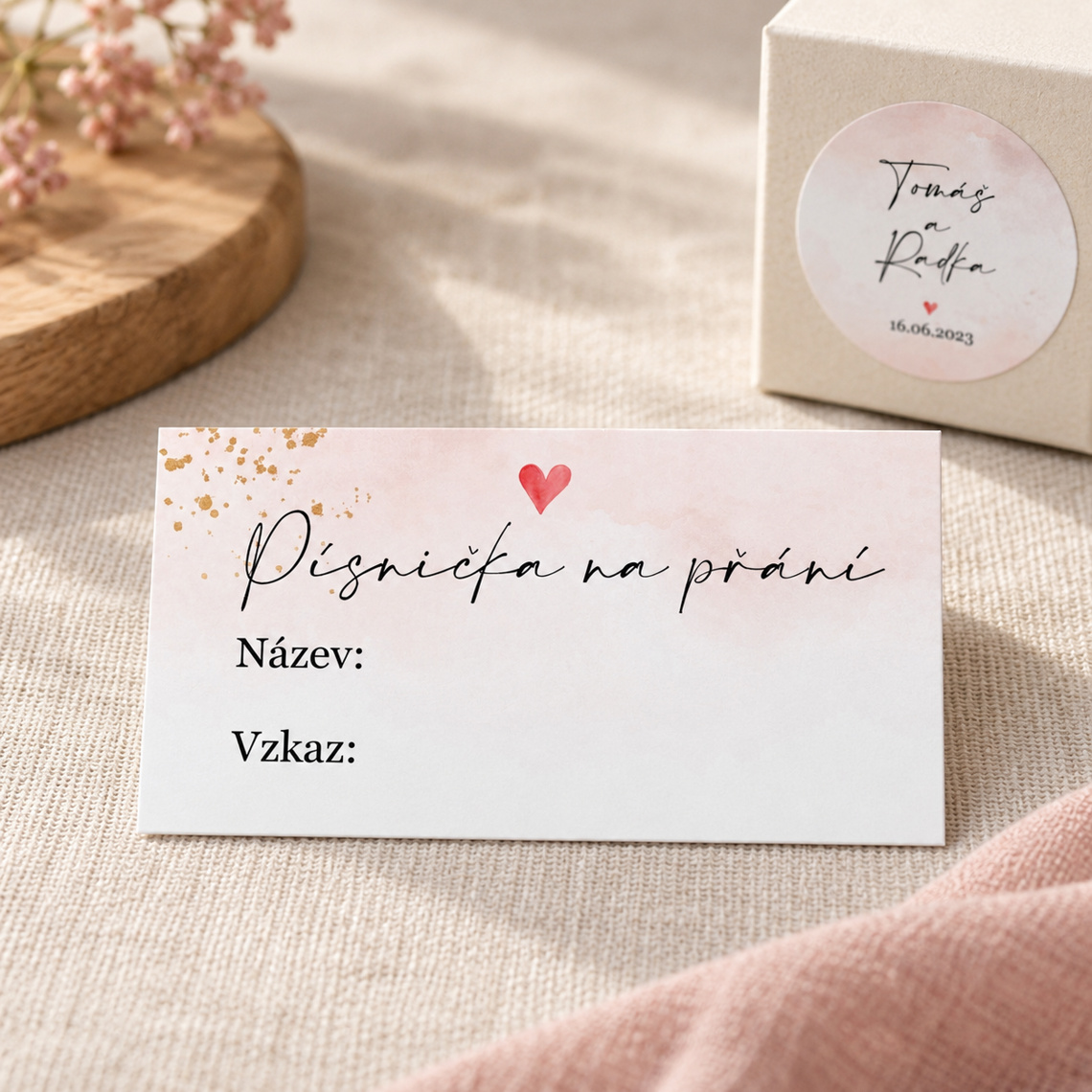 Kartička pre DJ 290 – ukážka z kolekcie