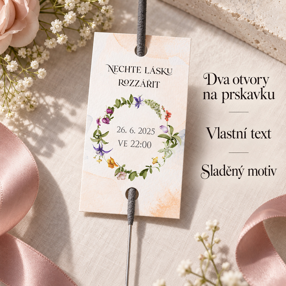 Kartička na prskavku 350 – Benefity a detaily