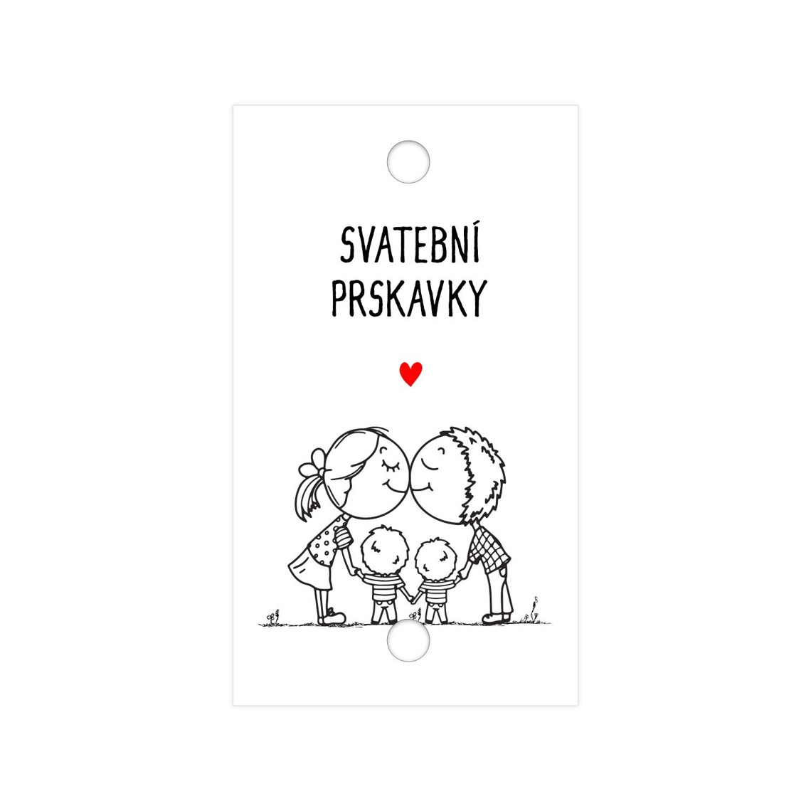 Kartička na prskavku 220 jako kartička na svatební prskavku