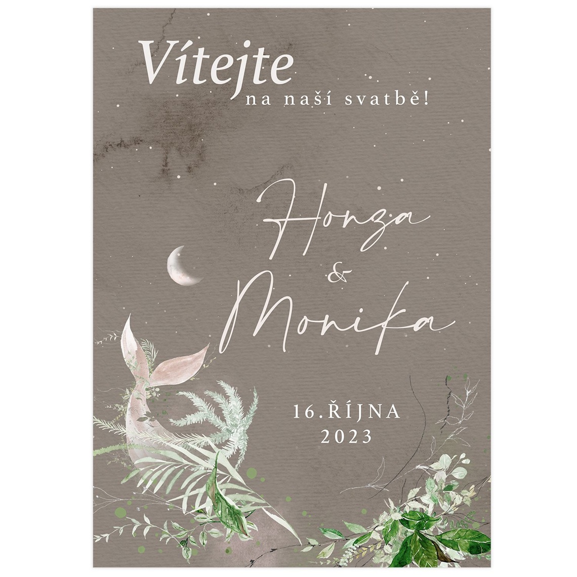 Vítací cedule 278 jako vítací cedule na svatbu