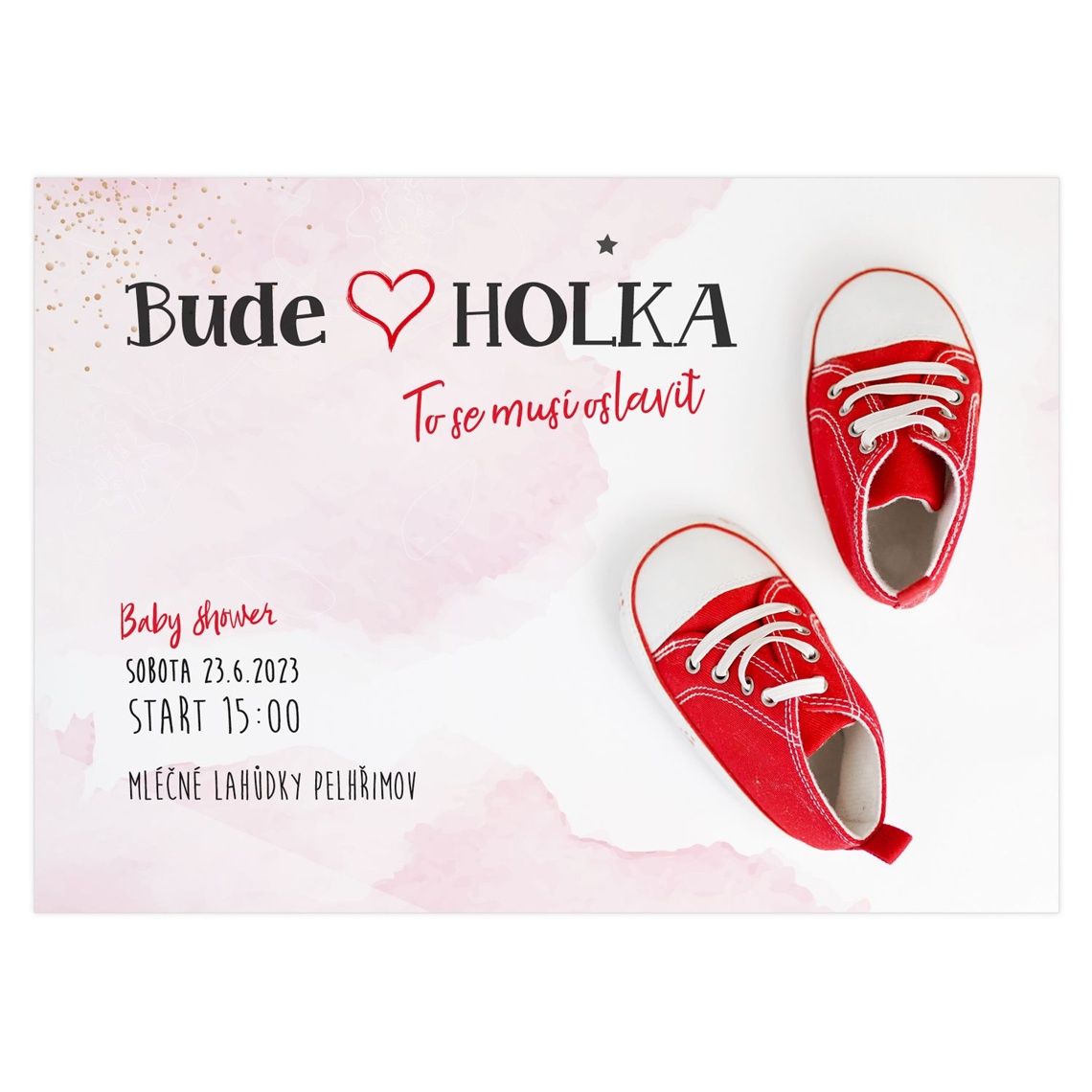 Pozvánka na Baby shower 7 – ukážka produktu